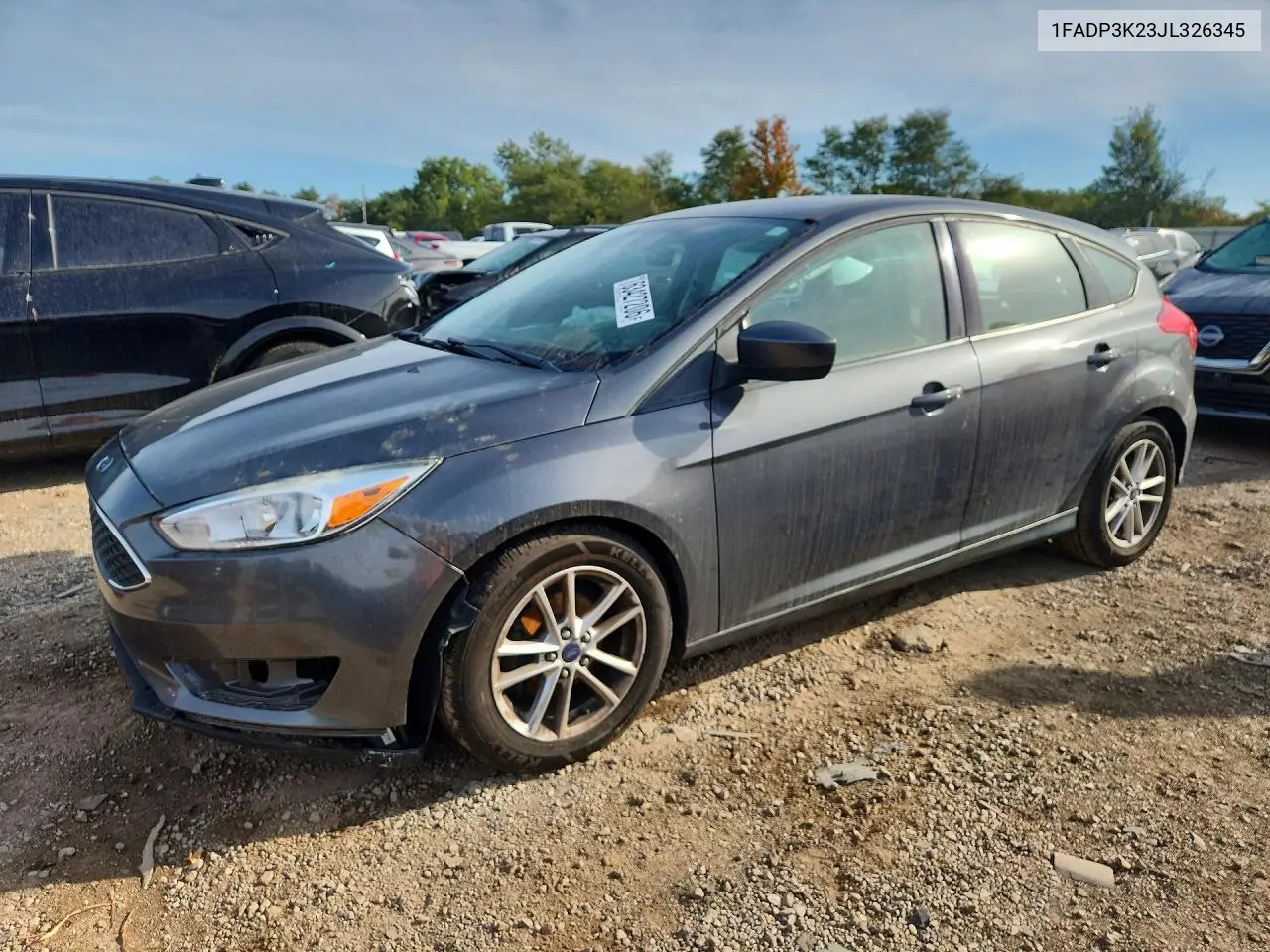 FORD FOCUS 2018, VIN 1FADP3K23JL326345