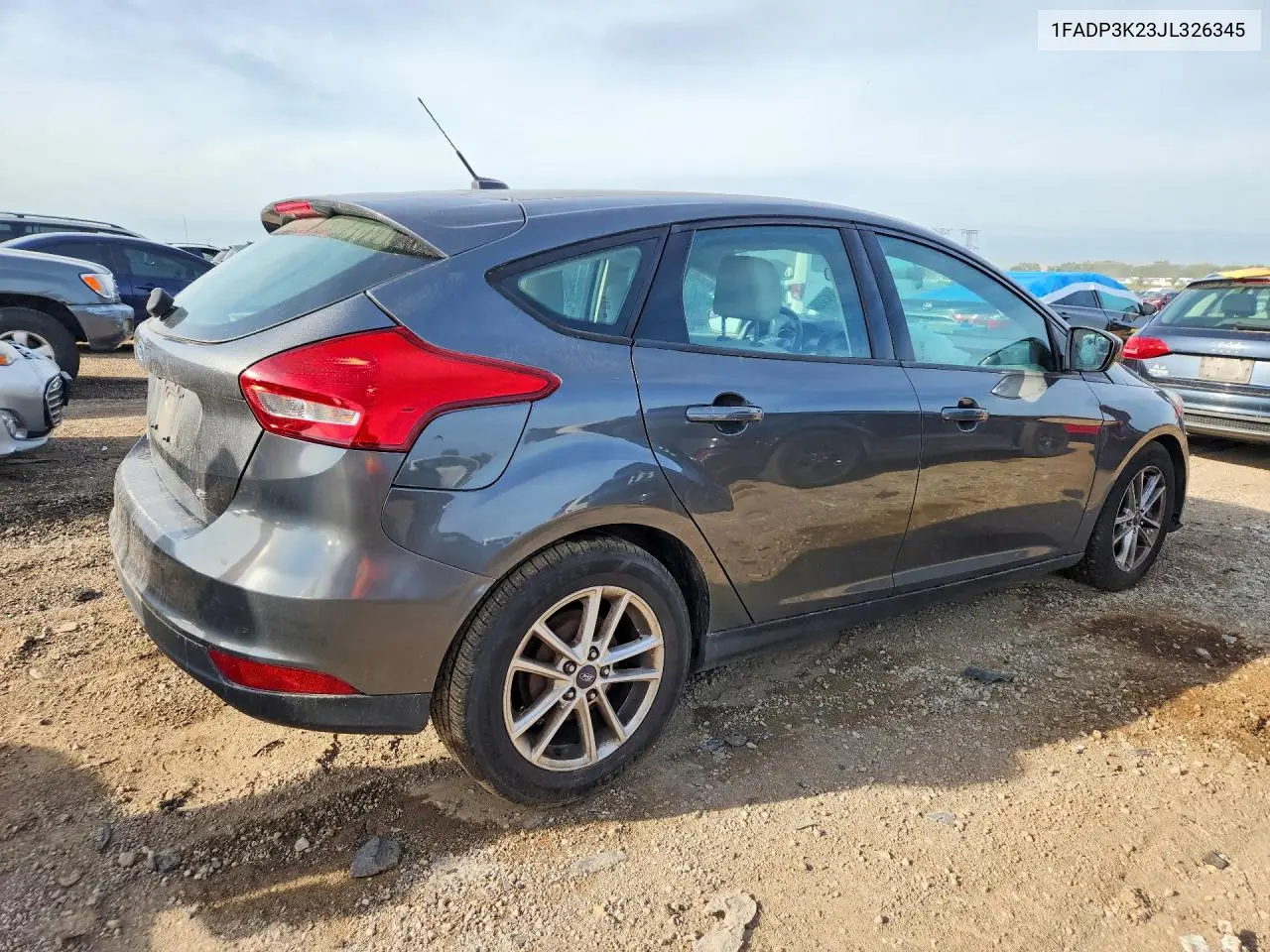 2018 FORD FOCUS VIN 1FADP3K23JL326345 — фото 3