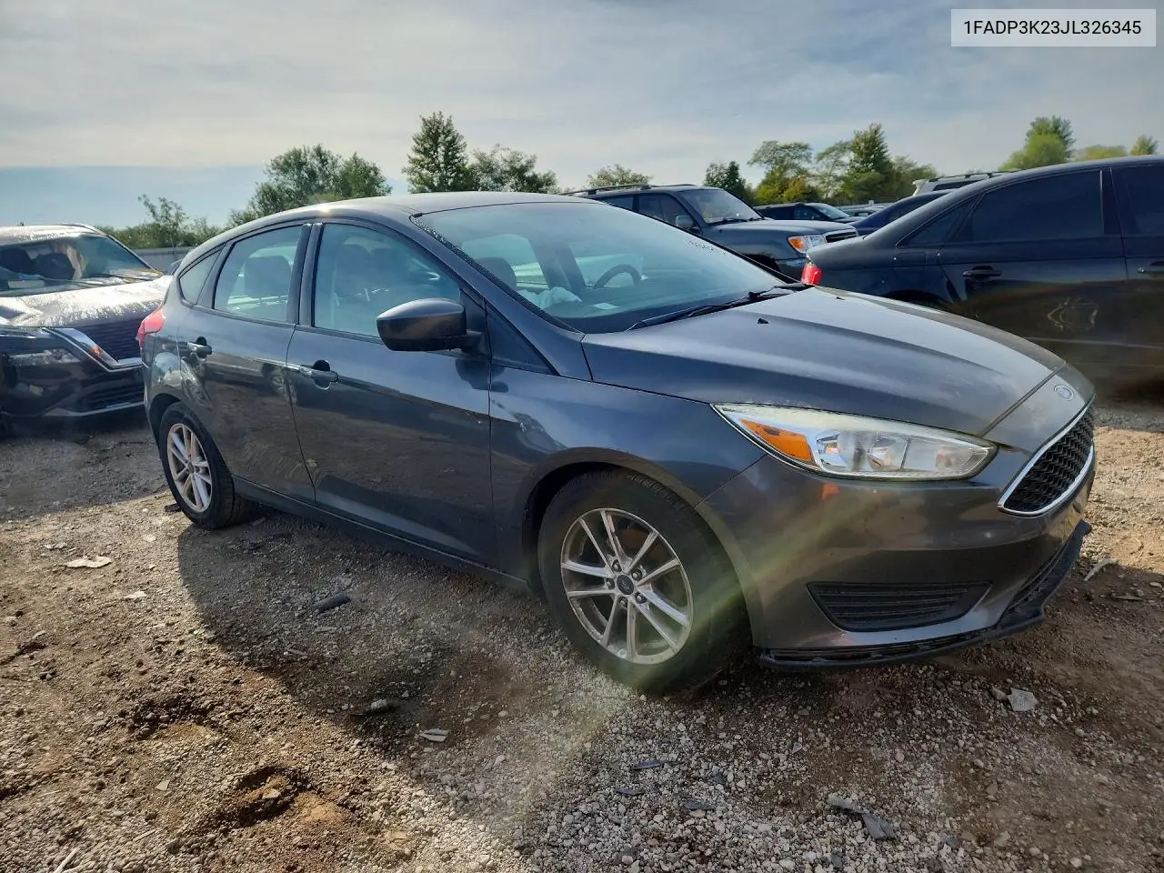 2018 FORD FOCUS VIN 1FADP3K23JL326345 — фото 4