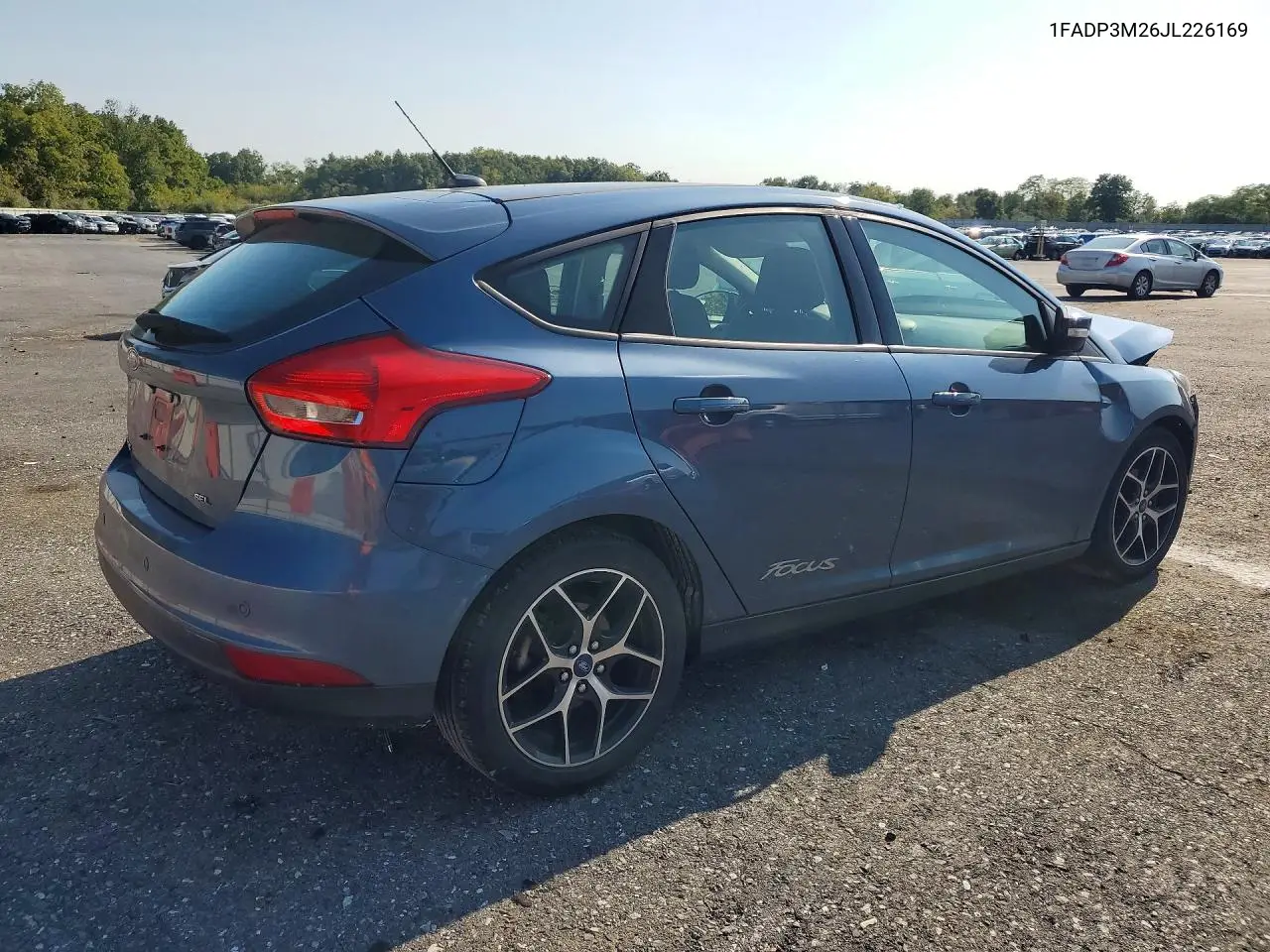 2018 FORD FOCUS VIN 1FADP3M26JL226169 — фото 3