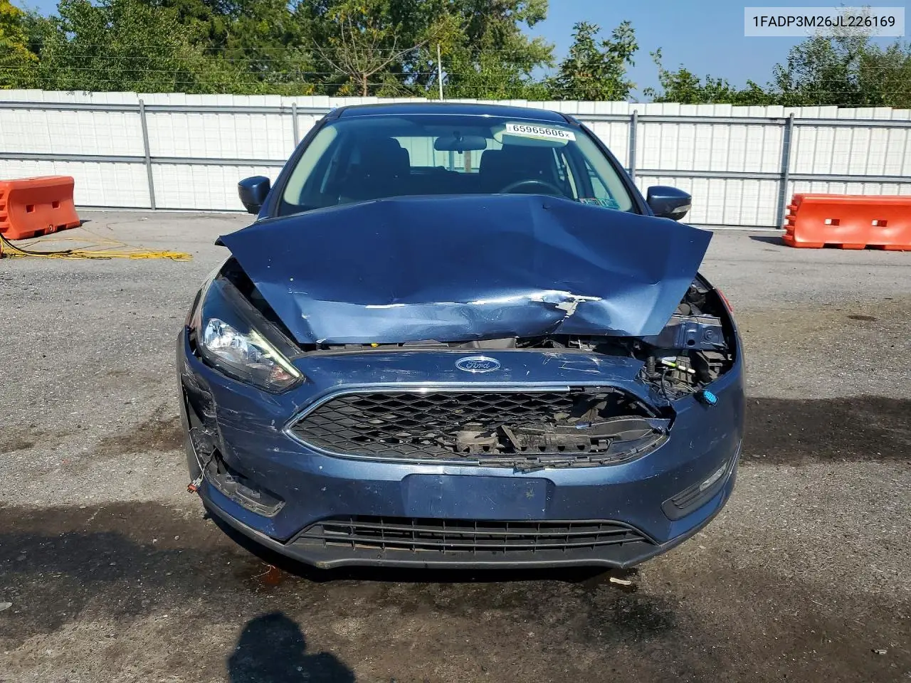 2018 FORD FOCUS VIN 1FADP3M26JL226169 — фото 5