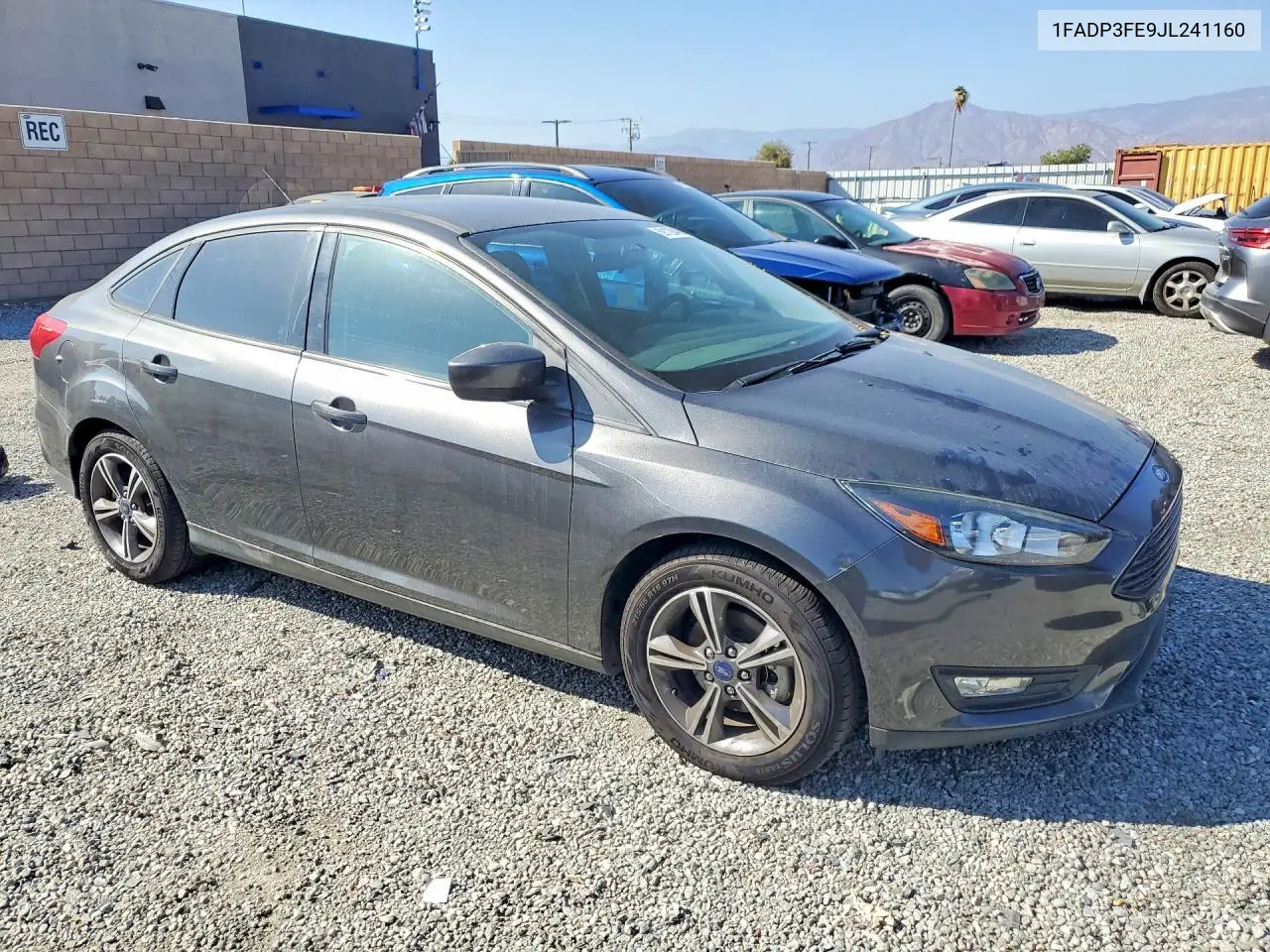 2018 FORD FOCUS VIN 1FADP3FE9JL241160 — фото 4