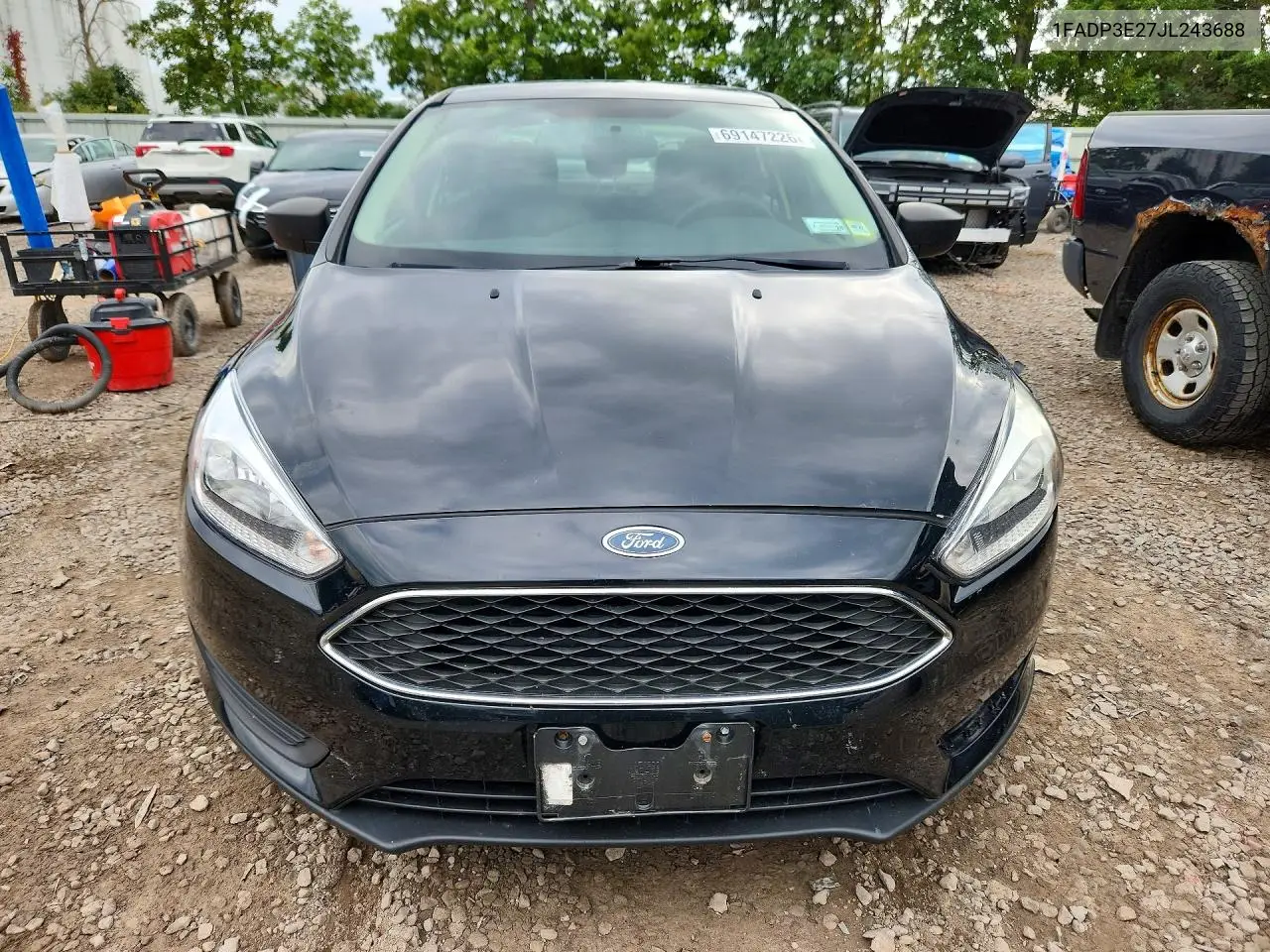 2018 FORD FOCUS VIN 1FADP3E27JL243688 — фото 5