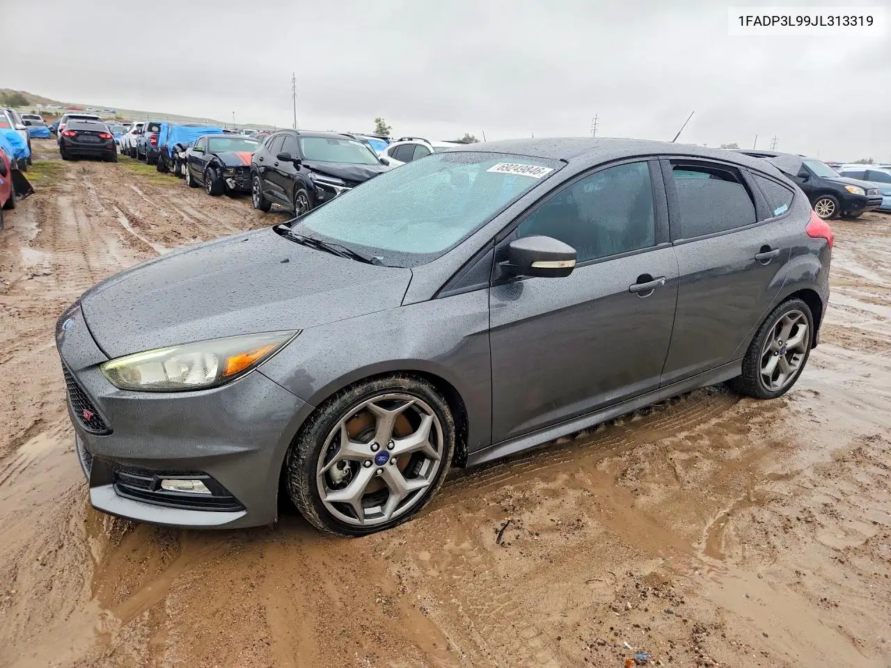 FORD FOCUS 2018, VIN 1FADP3L99JL313319