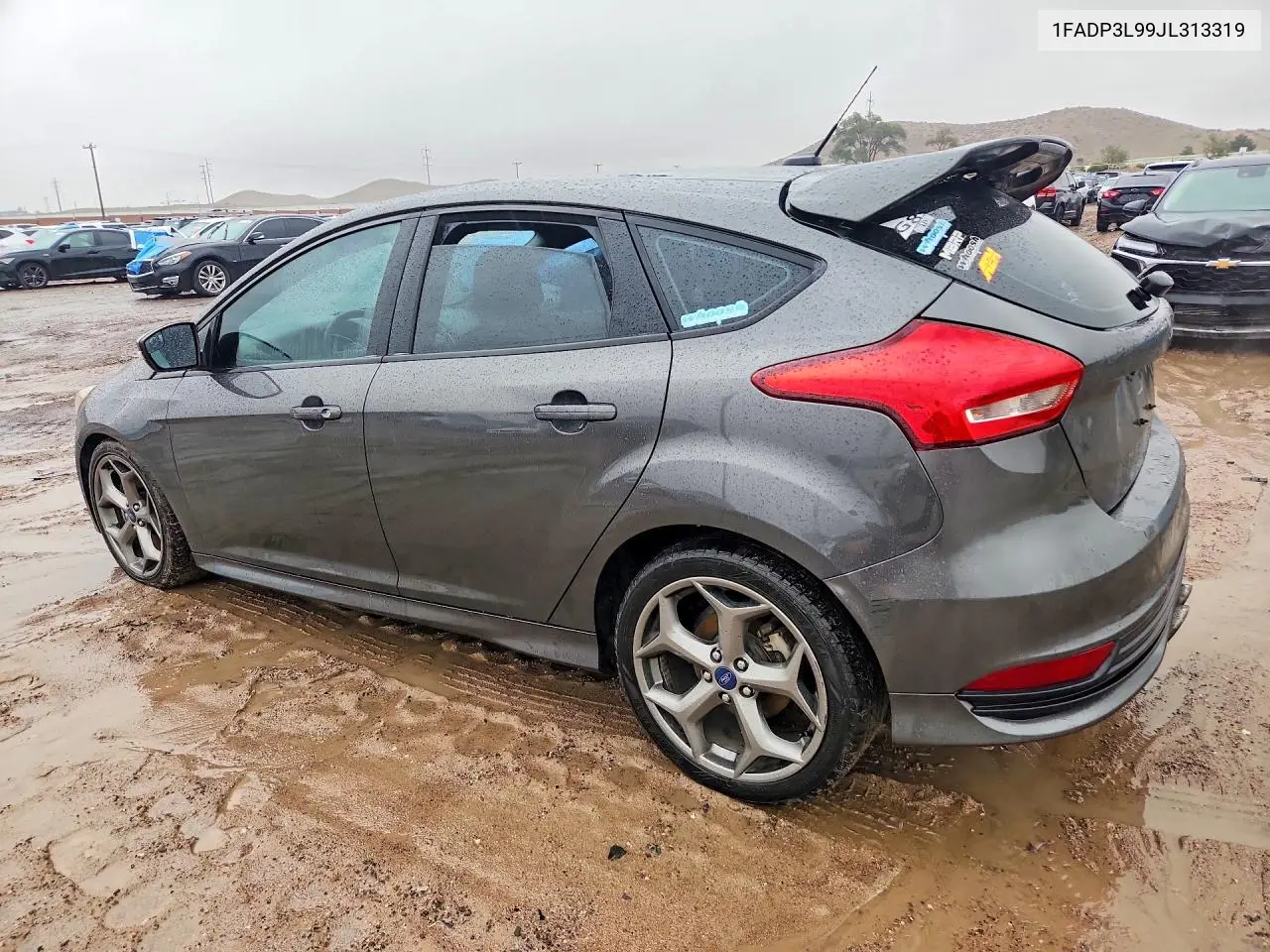 2018 FORD FOCUS VIN 1FADP3L99JL313319 — фото 2