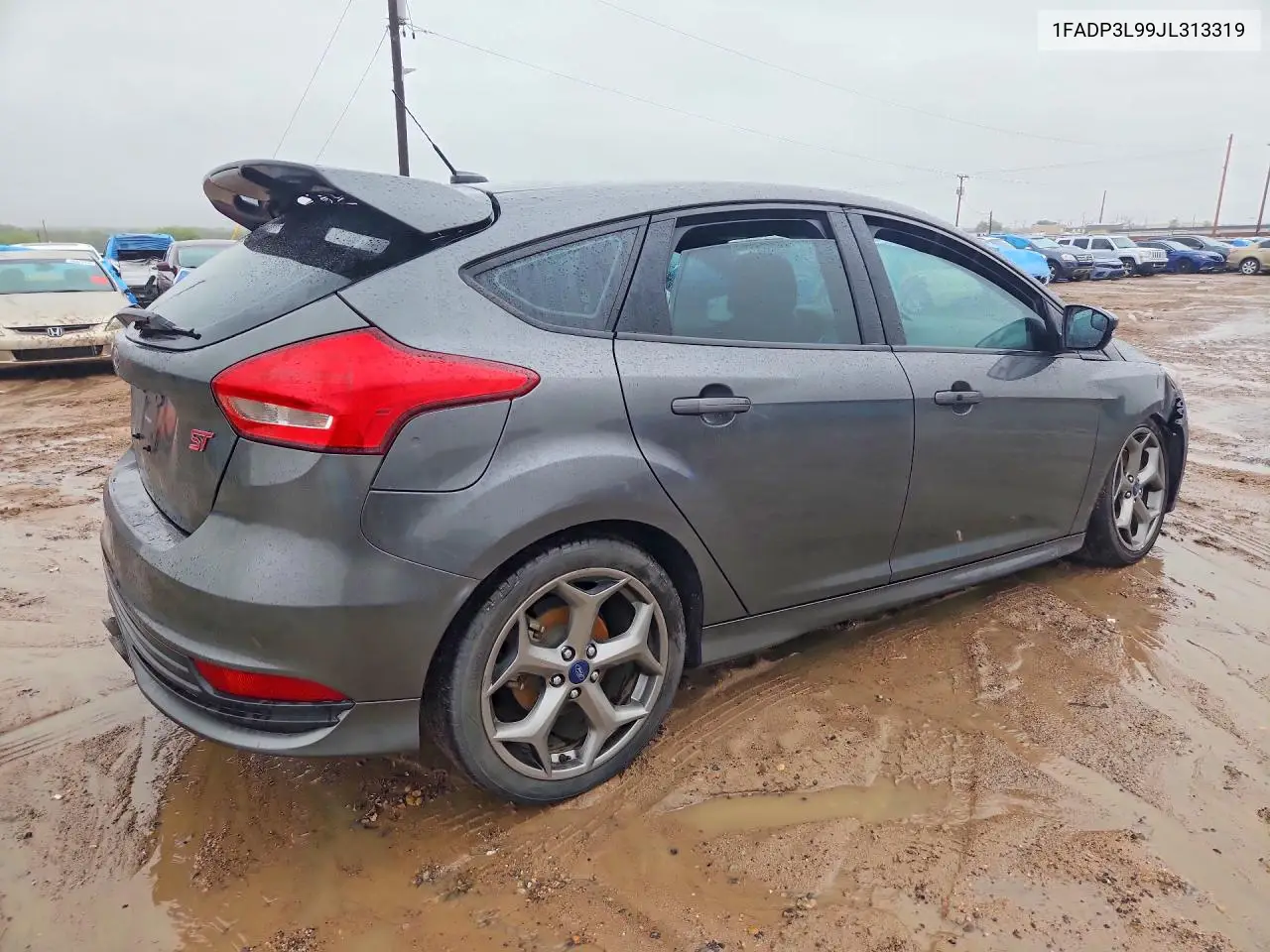 2018 FORD FOCUS VIN 1FADP3L99JL313319 — фото 3