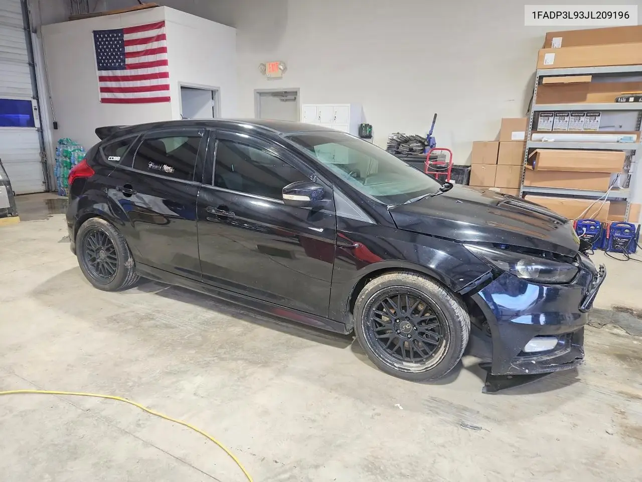 2018 FORD FOCUS VIN 1FADP3L93JL209196 — фото 4