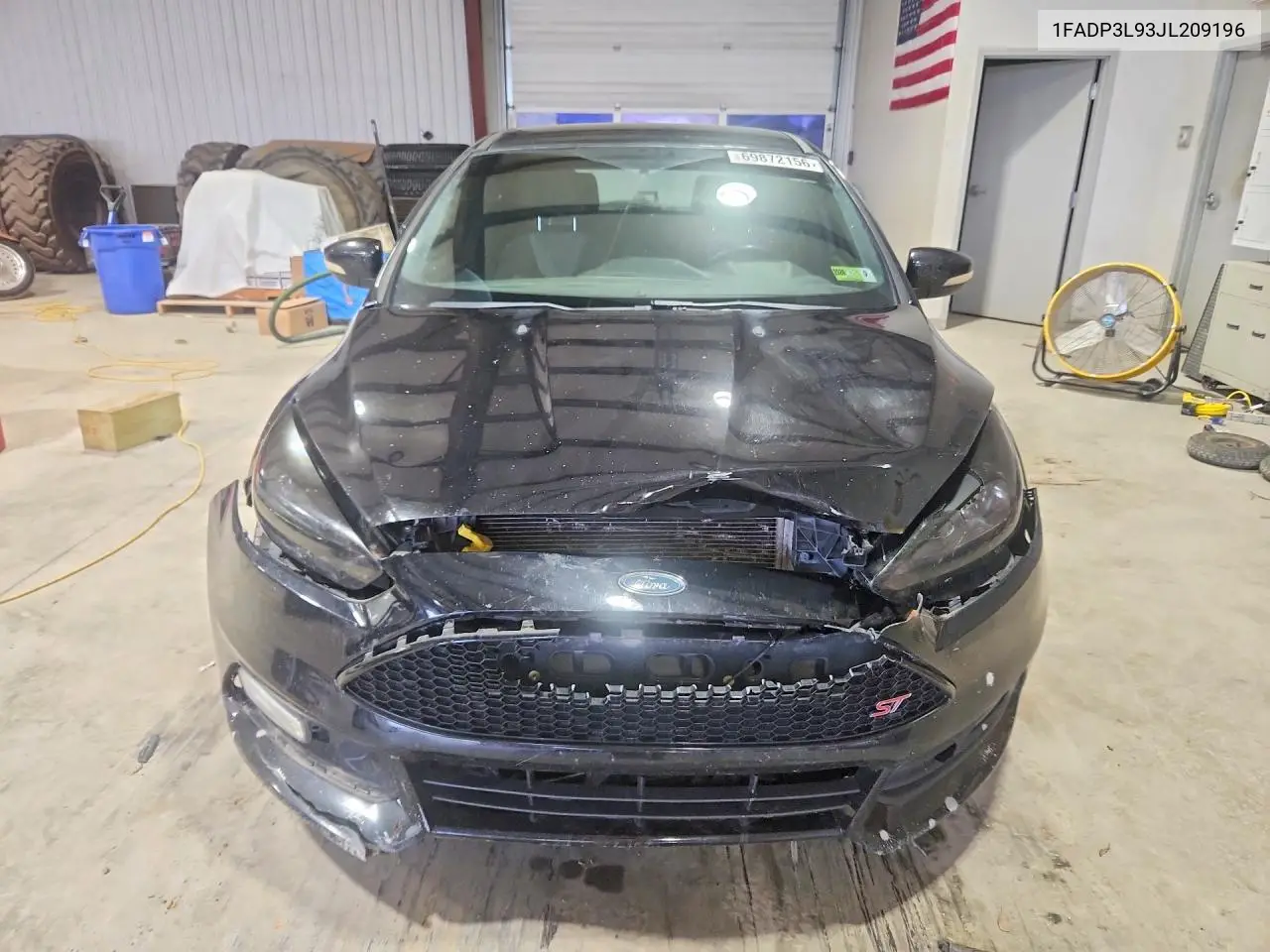 2018 FORD FOCUS VIN 1FADP3L93JL209196 — фото 5
