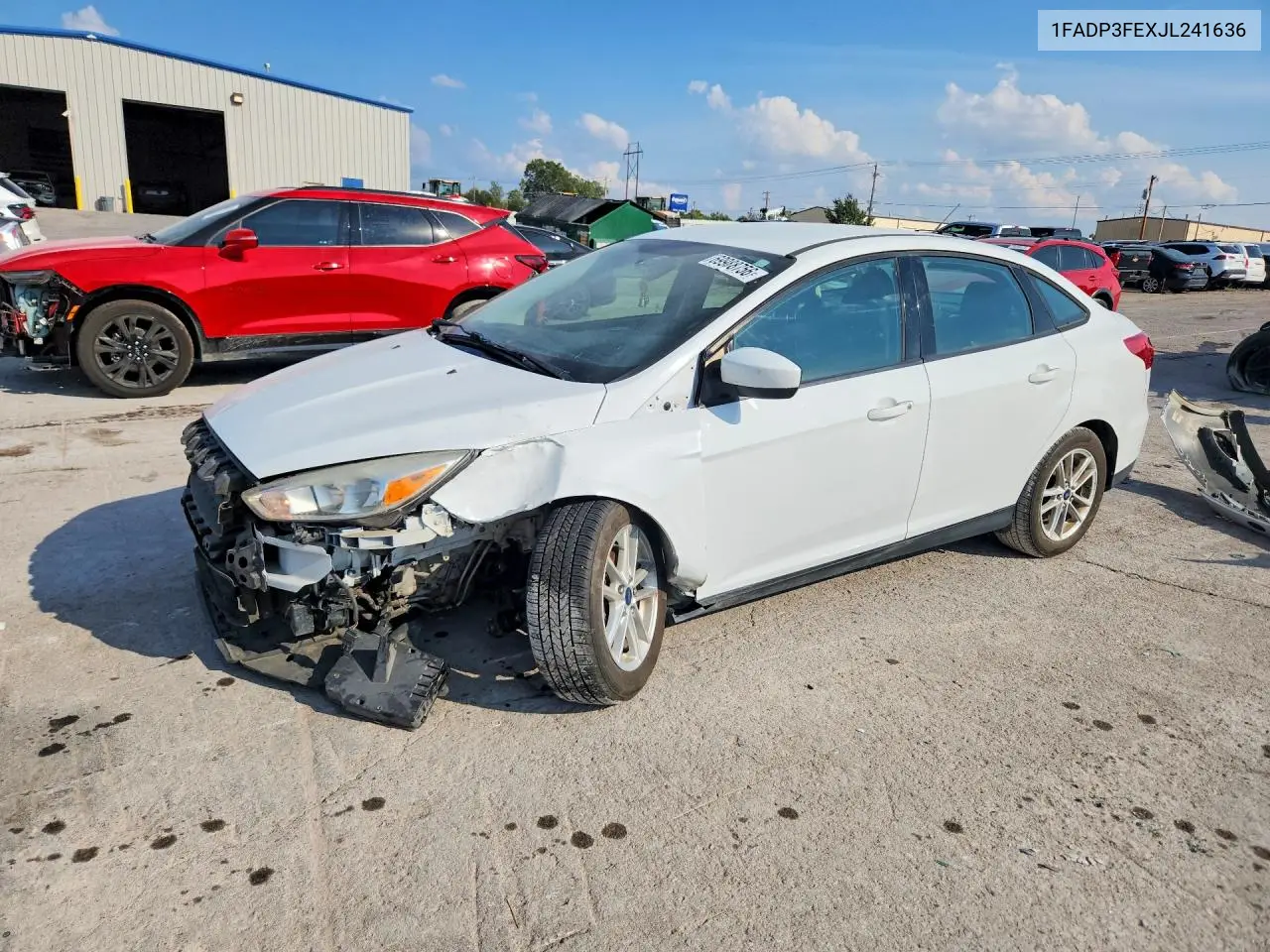 FORD FOCUS 2018, VIN 1FADP3FEXJL241636