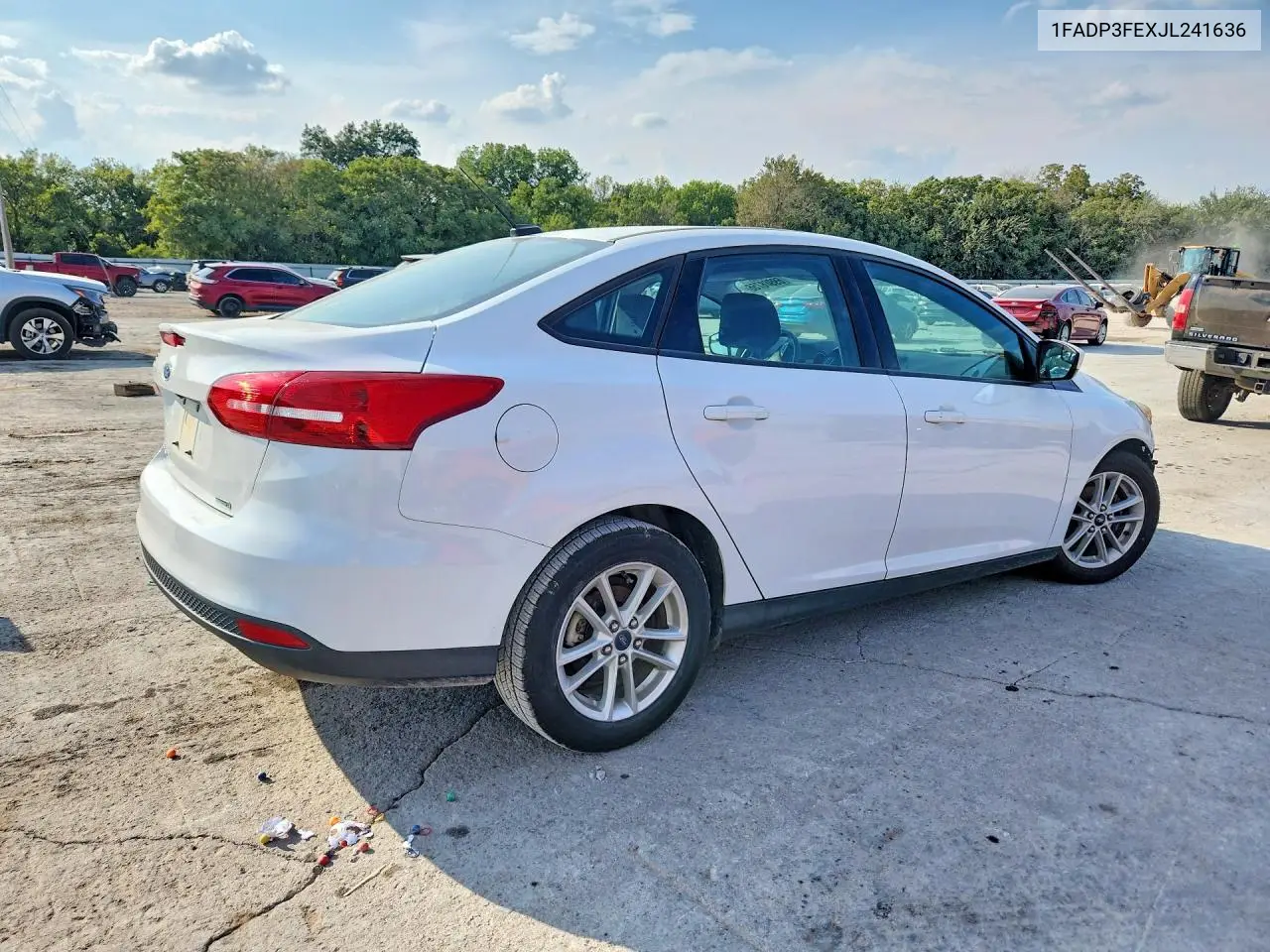 2018 FORD FOCUS VIN 1FADP3FEXJL241636 — фото 3