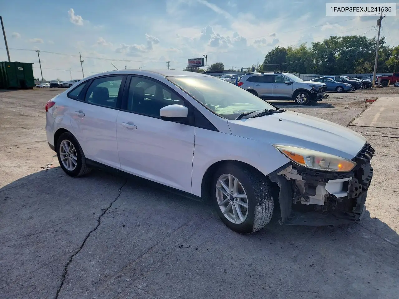 2018 FORD FOCUS VIN 1FADP3FEXJL241636 — фото 4