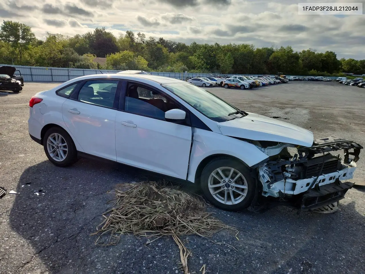 2018 FORD FOCUS VIN 1FADP3F28JL212044 — фото 4