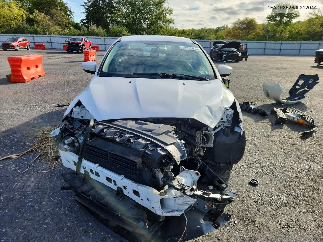 2018 FORD FOCUS VIN 1FADP3F28JL212044 — фото 5