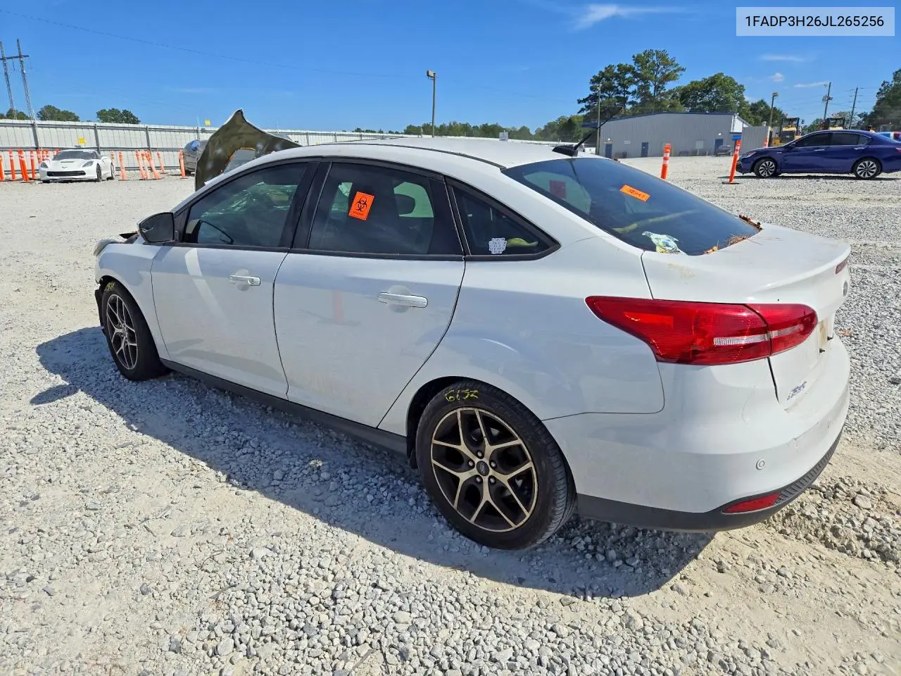 2018 FORD FOCUS VIN 1FADP3H26JL265256 — фото 2
