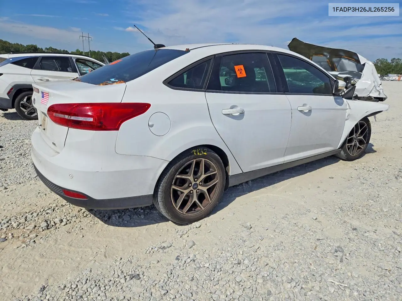 2018 FORD FOCUS VIN 1FADP3H26JL265256 — фото 3