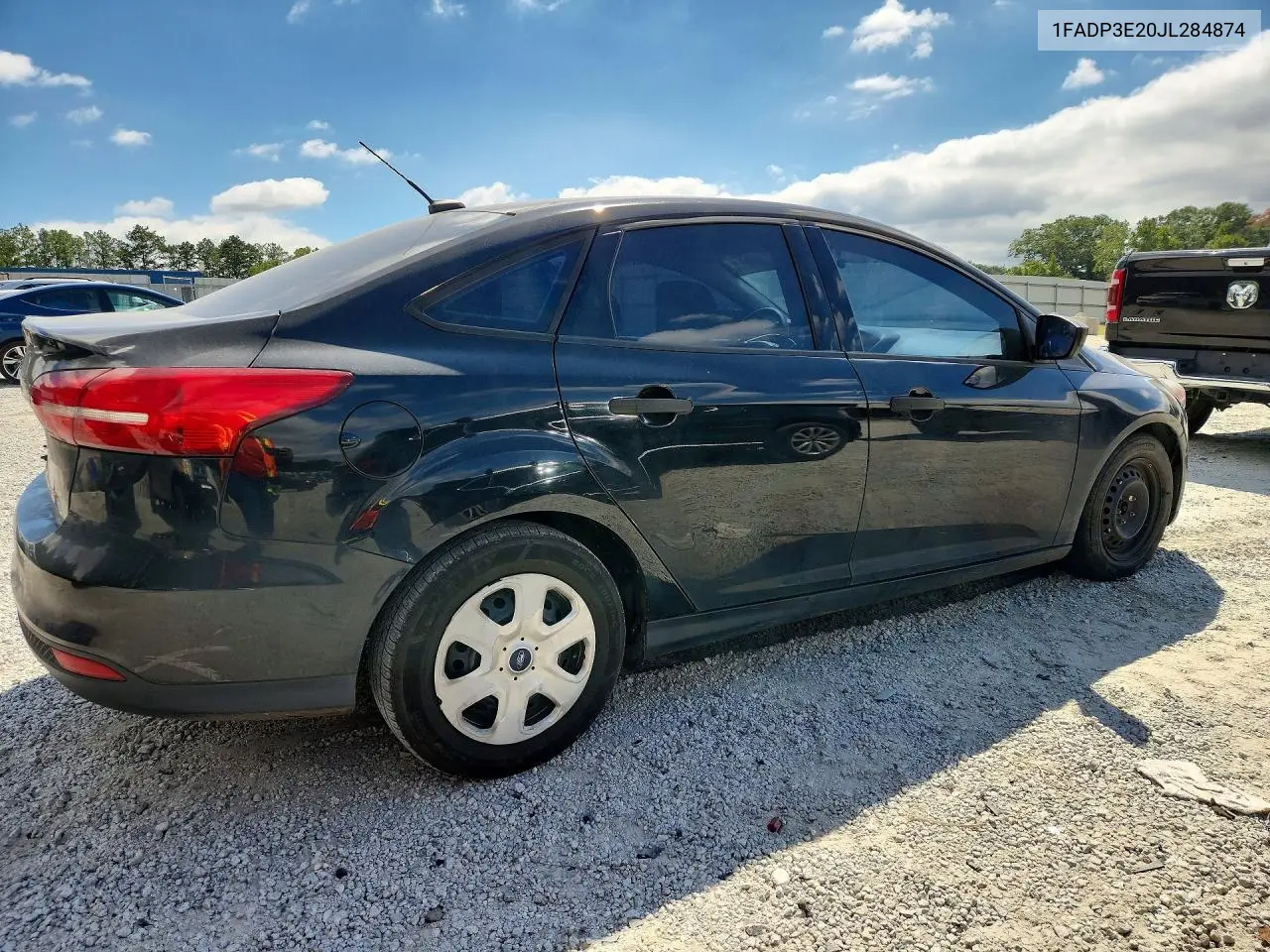 2018 FORD FOCUS VIN 1FADP3E20JL284874 — фото 3