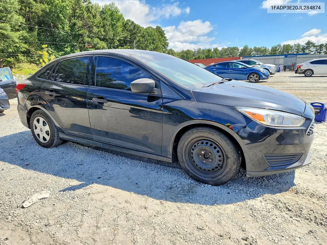 2018 FORD FOCUS VIN 1FADP3E20JL284874 — фото 4