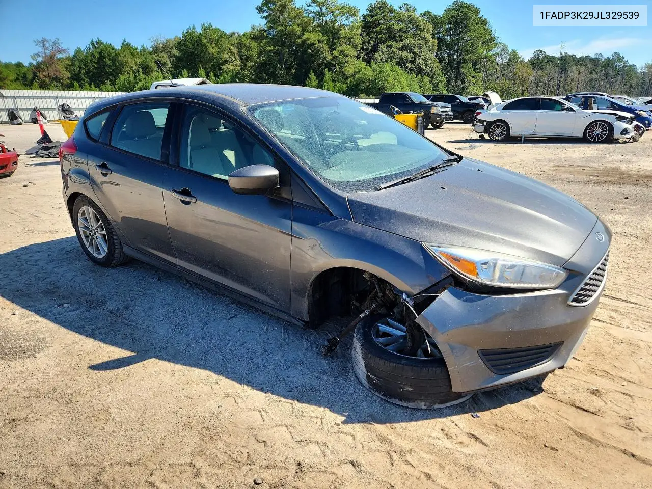 2018 FORD FOCUS VIN 1FADP3K29JL329539 — фото 3