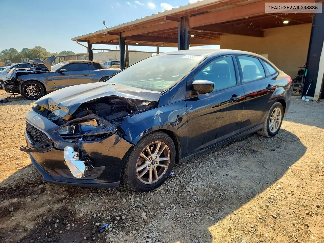 FORD FOCUS 2018, VIN 1FADP3F27JL298835