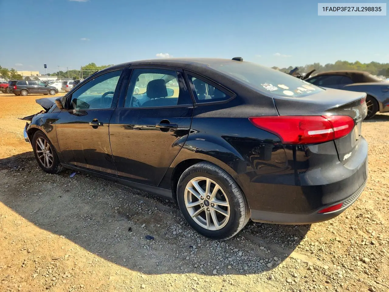 2018 FORD FOCUS VIN 1FADP3F27JL298835 — фото 2