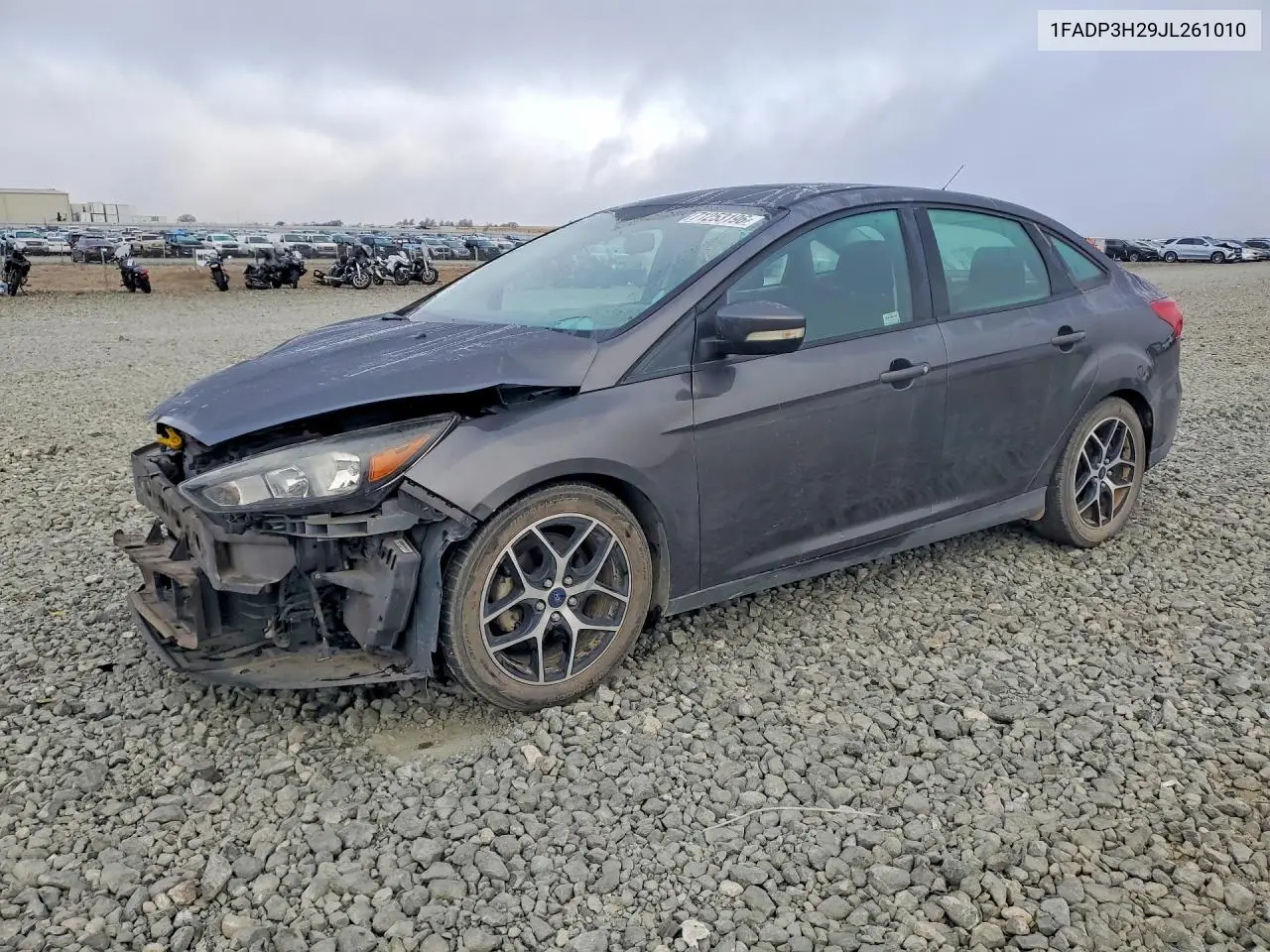 FORD FOCUS 2018, VIN 1FADP3H29JL261010