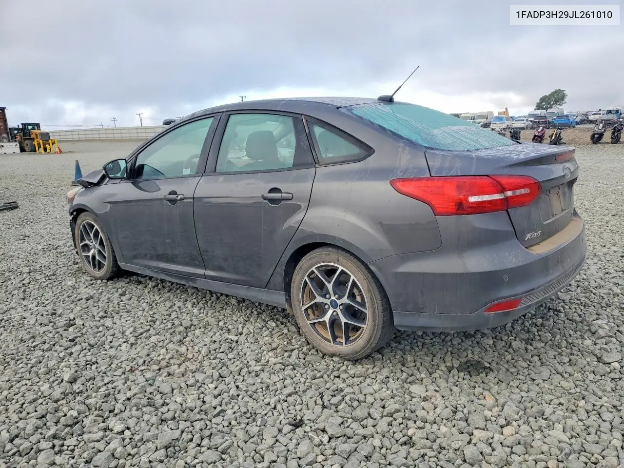 2018 FORD FOCUS VIN 1FADP3H29JL261010 — фото 2
