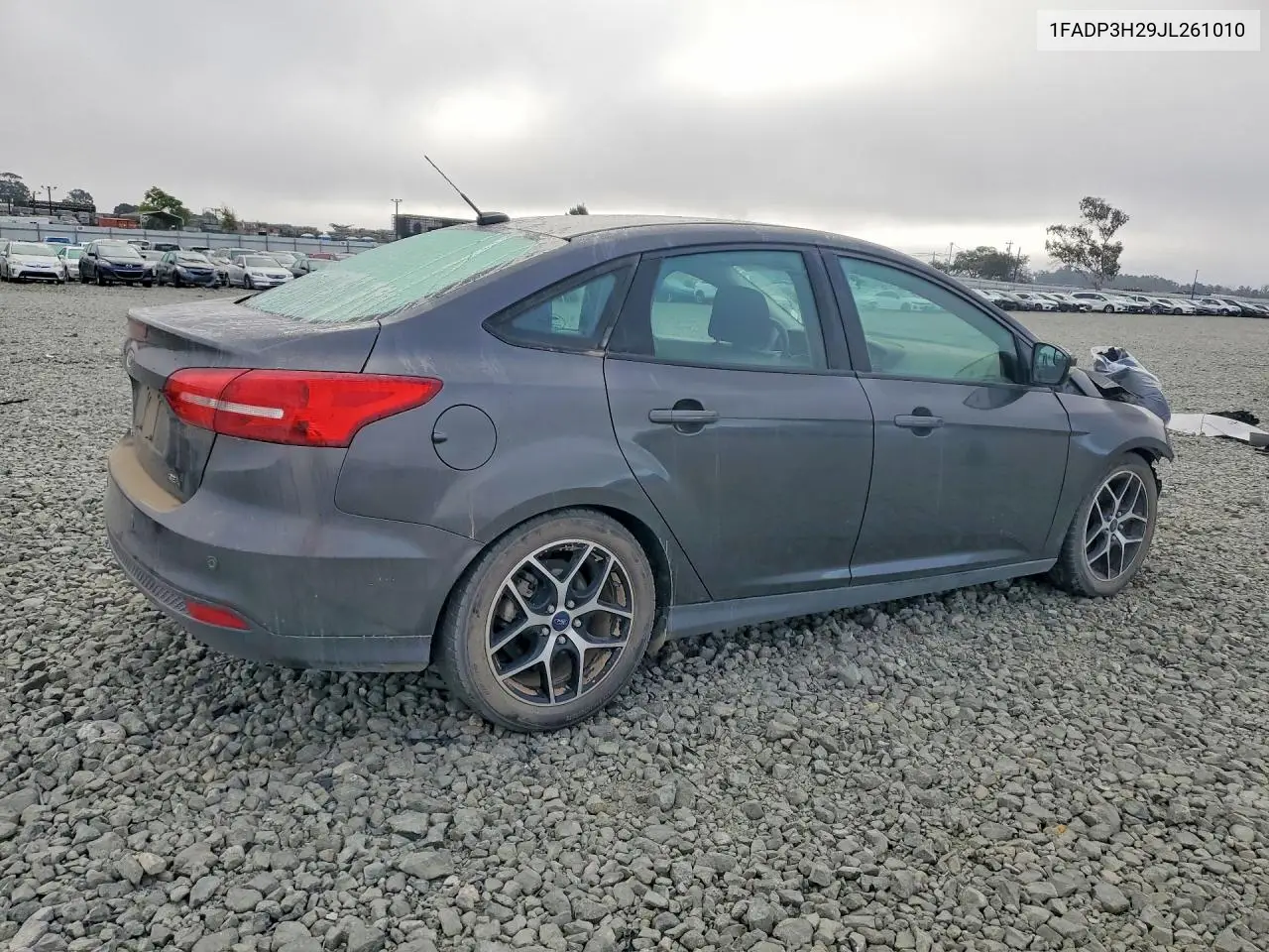 2018 FORD FOCUS VIN 1FADP3H29JL261010 — фото 3