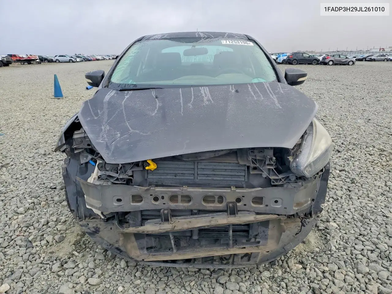 2018 FORD FOCUS VIN 1FADP3H29JL261010 — фото 5