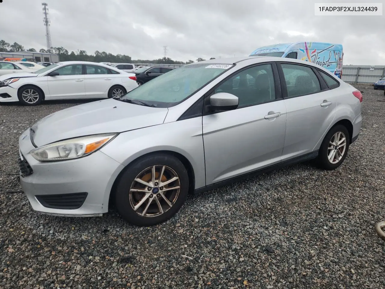 FORD FOCUS 2018, VIN 1FADP3F2XJL324439