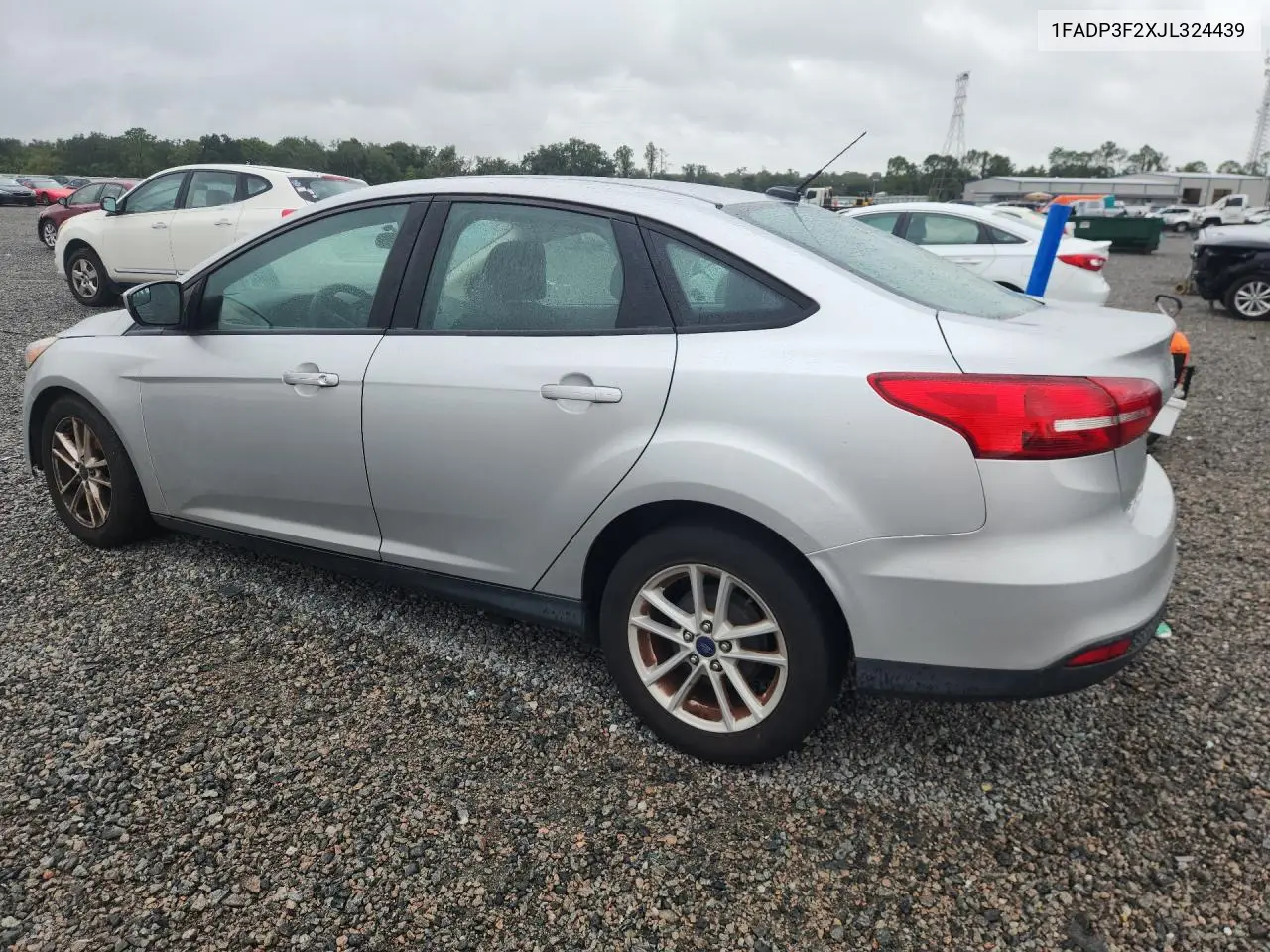 2018 FORD FOCUS VIN 1FADP3F2XJL324439 — фото 2