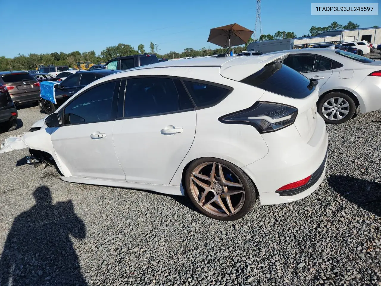2018 FORD FOCUS VIN 1FADP3L93JL245597 — фото 2