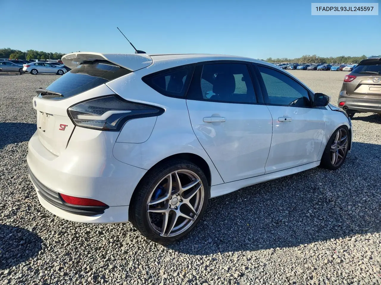 2018 FORD FOCUS VIN 1FADP3L93JL245597 — фото 3