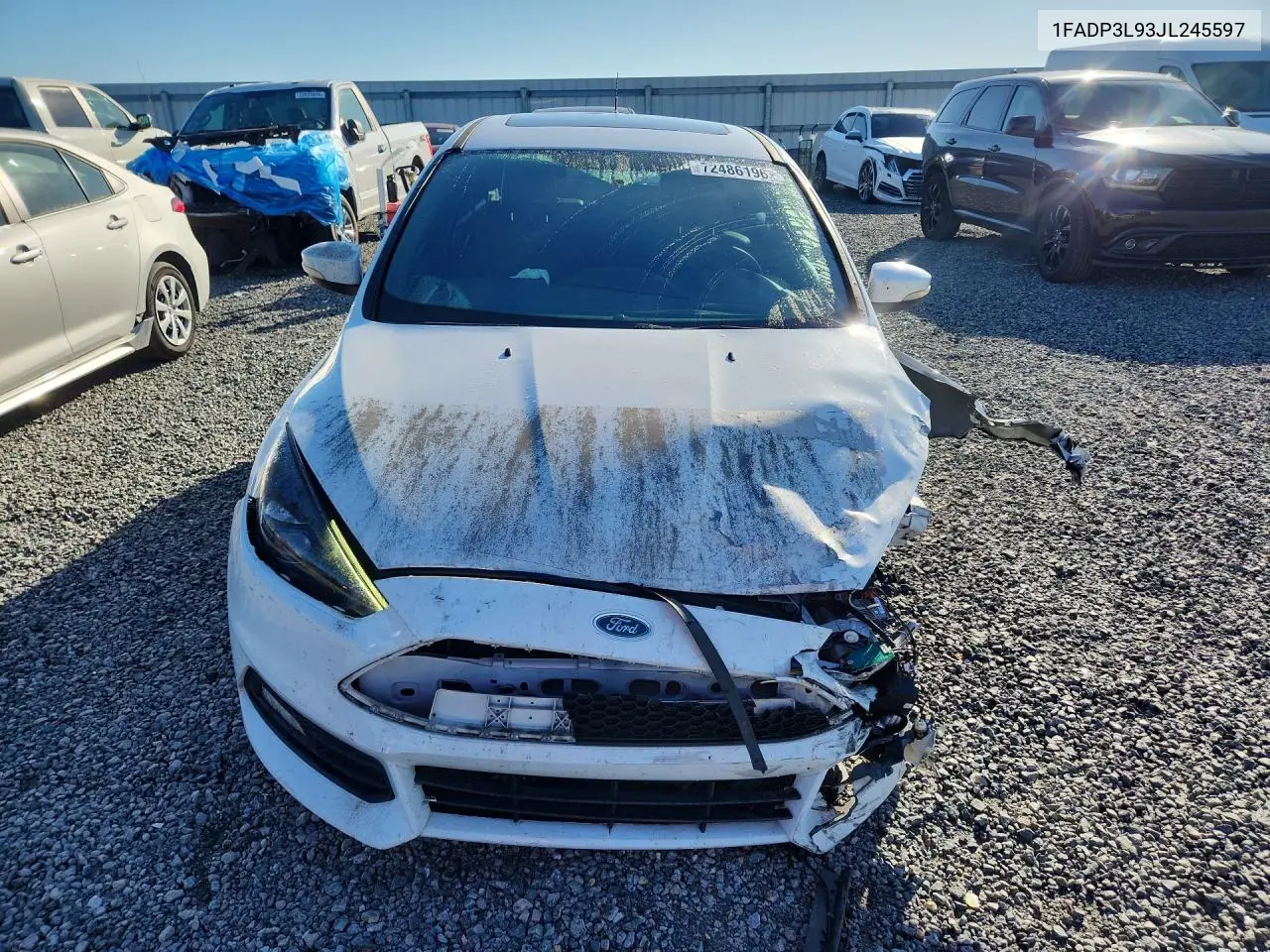 2018 FORD FOCUS VIN 1FADP3L93JL245597 — фото 5