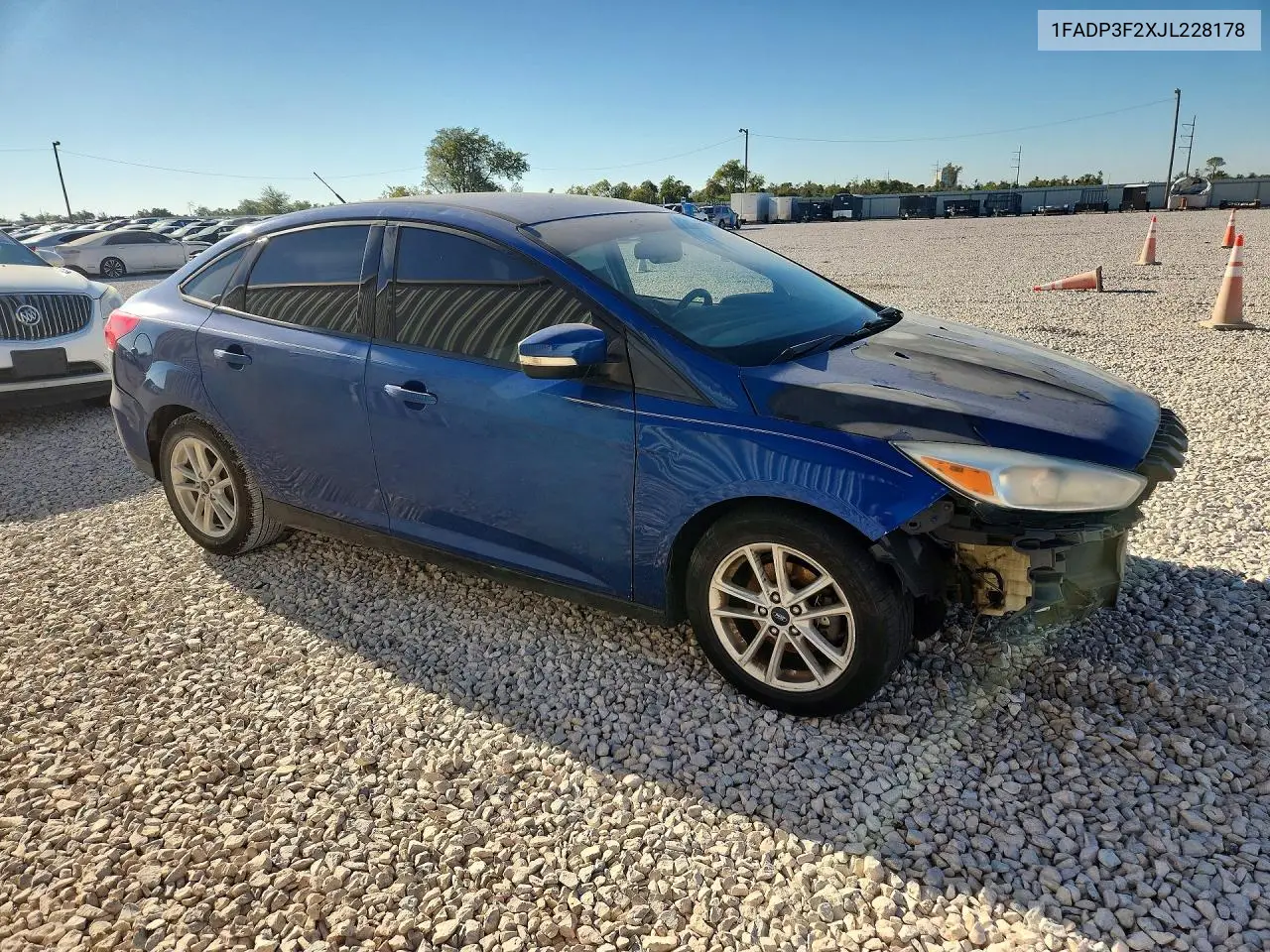 2018 FORD FOCUS VIN 1FADP3F2XJL228178 — фото 4