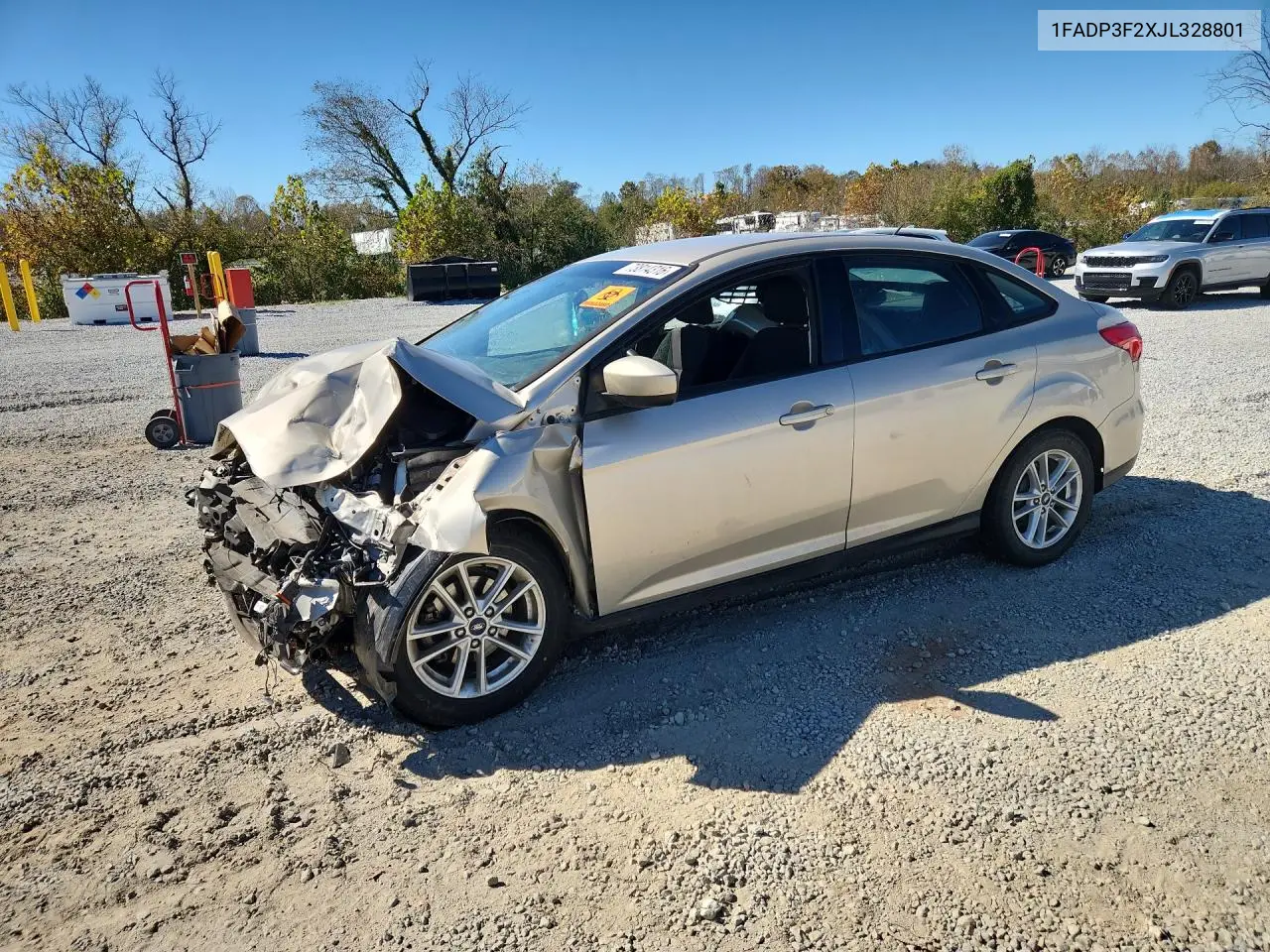 FORD FOCUS 2018, VIN 1FADP3F2XJL328801