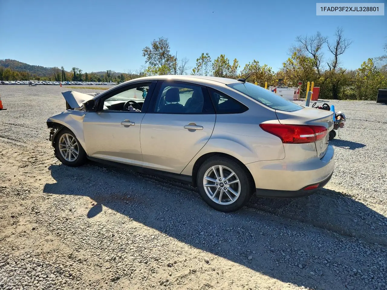 2018 FORD FOCUS VIN 1FADP3F2XJL328801 — фото 2