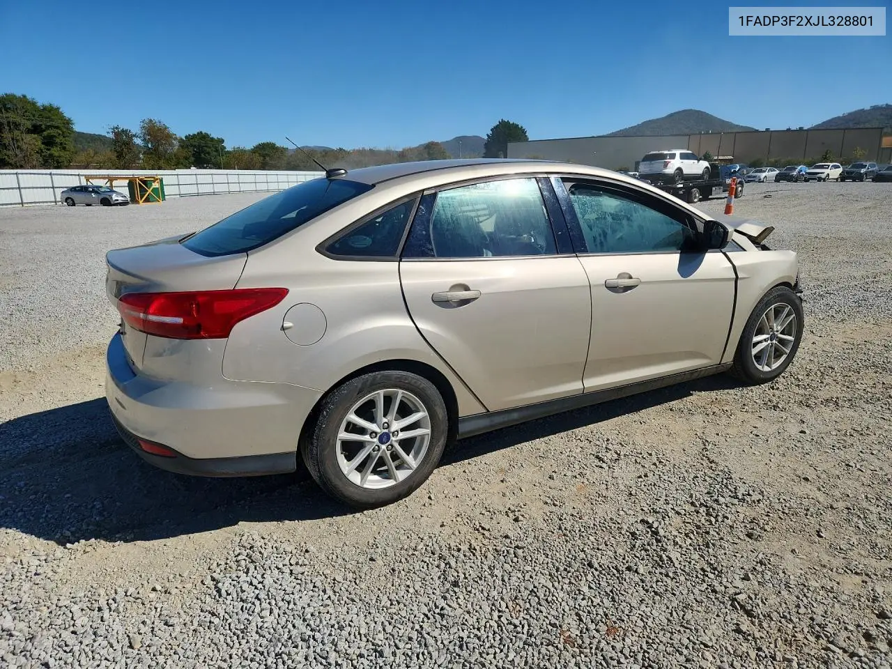 2018 FORD FOCUS VIN 1FADP3F2XJL328801 — фото 3