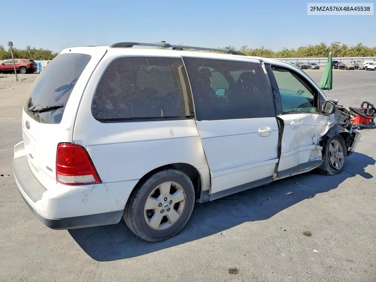 2004 FORD FREESTAR VIN 2FMZA576X4BA45538 — фото 3