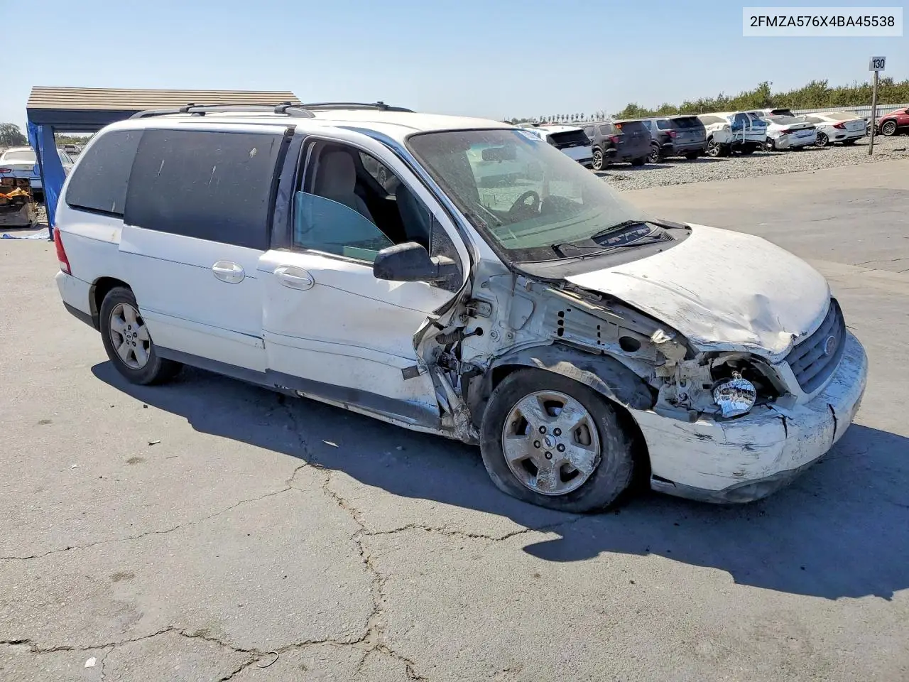 2004 FORD FREESTAR VIN 2FMZA576X4BA45538 — фото 4