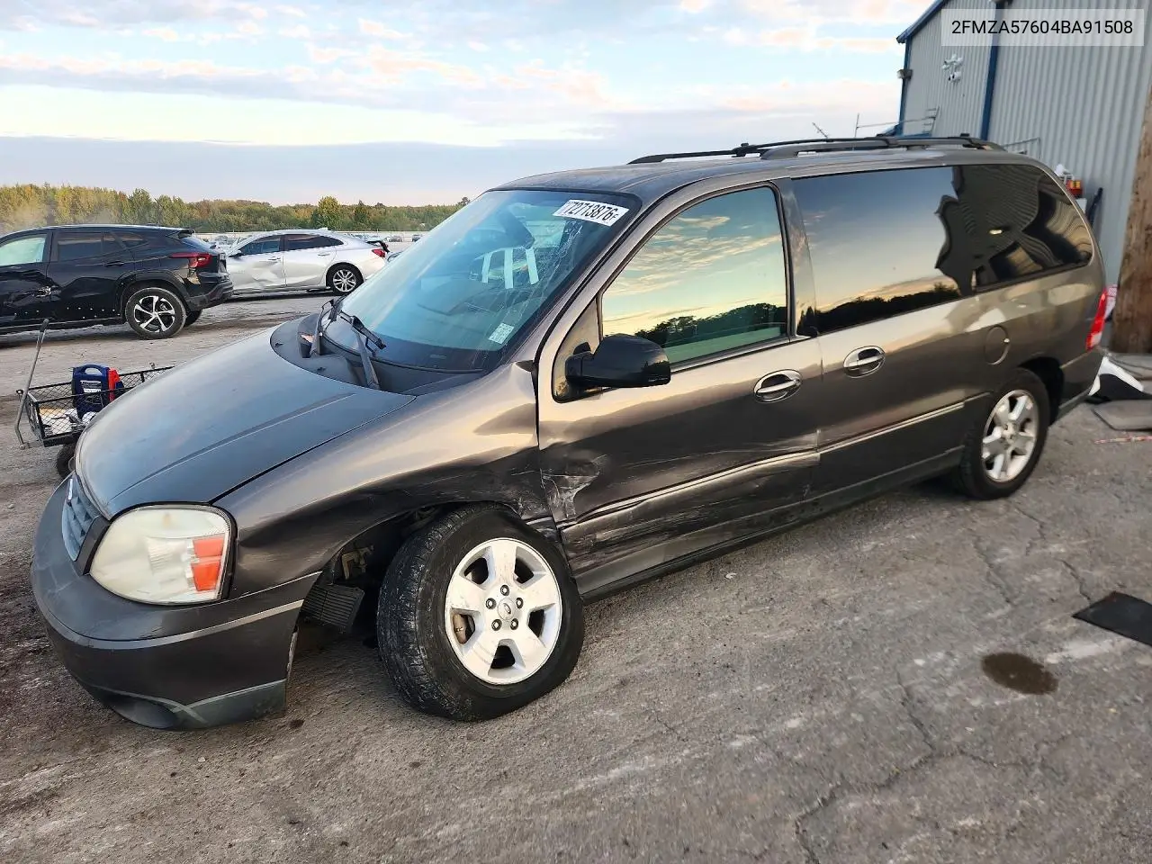FORD FREESTAR 2004, VIN 2FMZA57604BA91508
