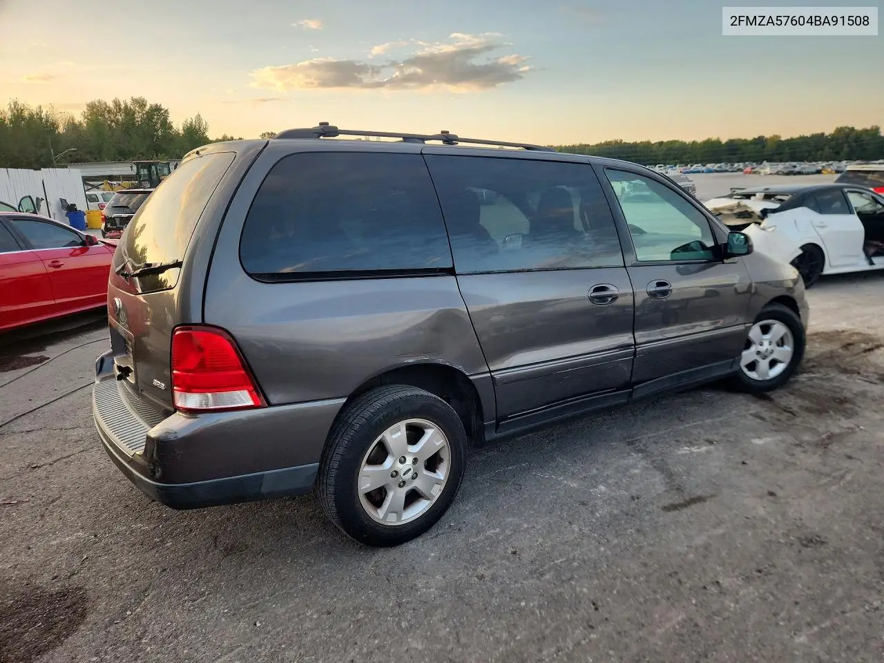 2004 FORD FREESTAR VIN 2FMZA57604BA91508 — фото 3