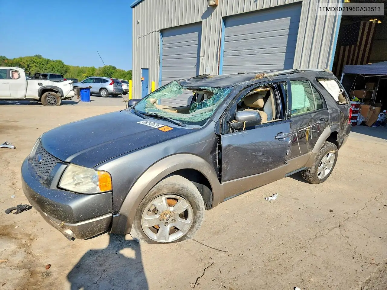 FORD FREESTYLE 2006, VIN 1FMDK02196GA33513