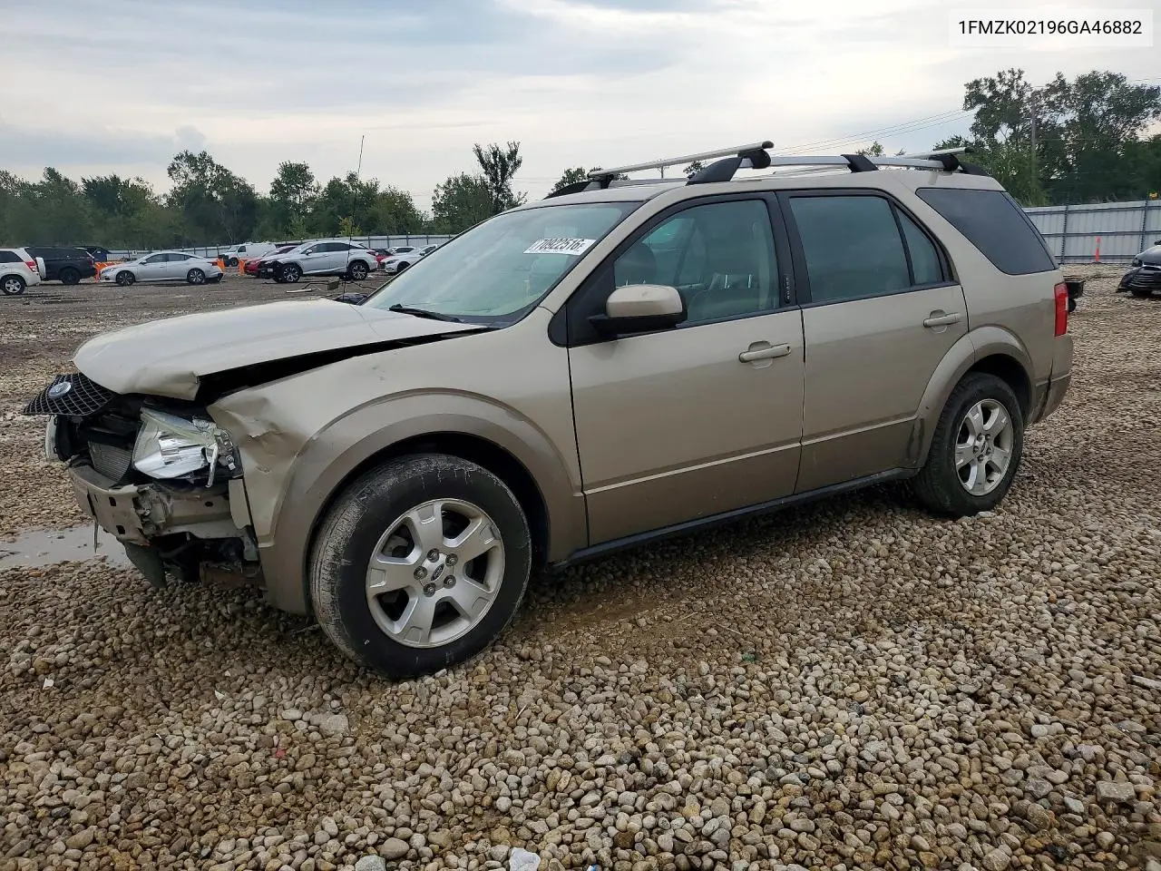 FORD FREESTYLE 2006, VIN 1FMZK02196GA46882