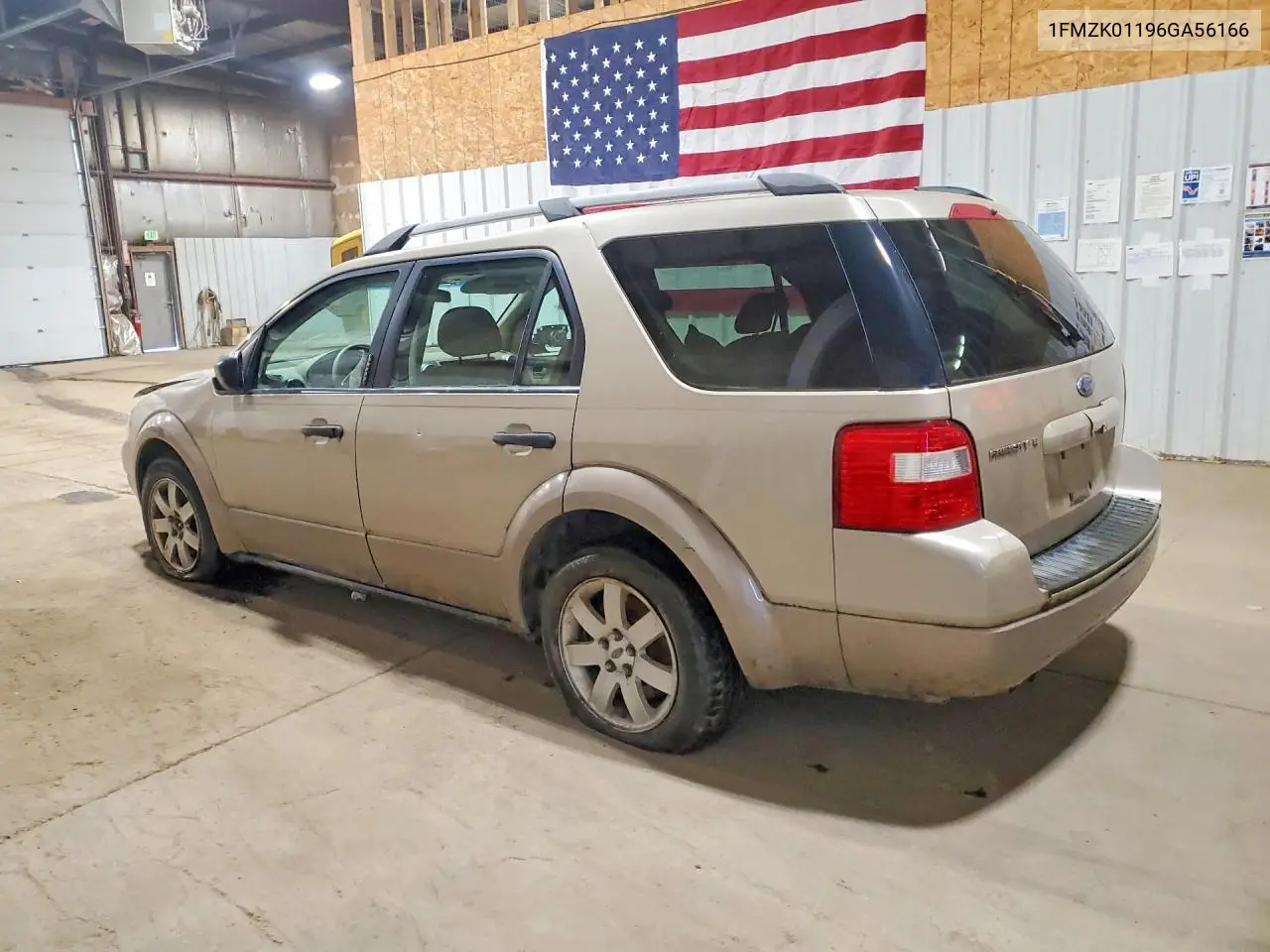 2006 FORD FREESTYLE VIN 1FMZK01196GA56166 — фото 2