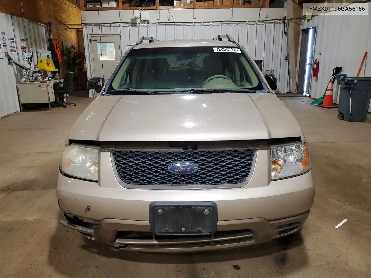 2006 FORD FREESTYLE VIN 1FMZK01196GA56166 — фото 5