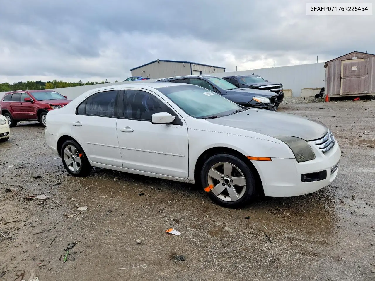 2006 FORD FUSION VIN 3FAFP07176R225454 — фото 4