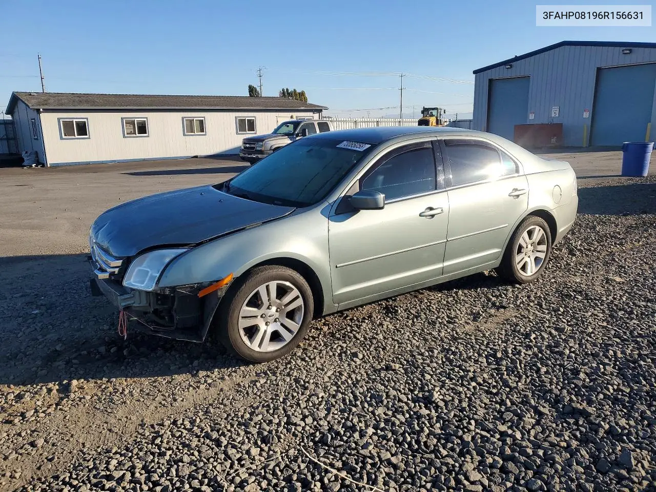FORD FUSION 2006, VIN 3FAHP08196R156631