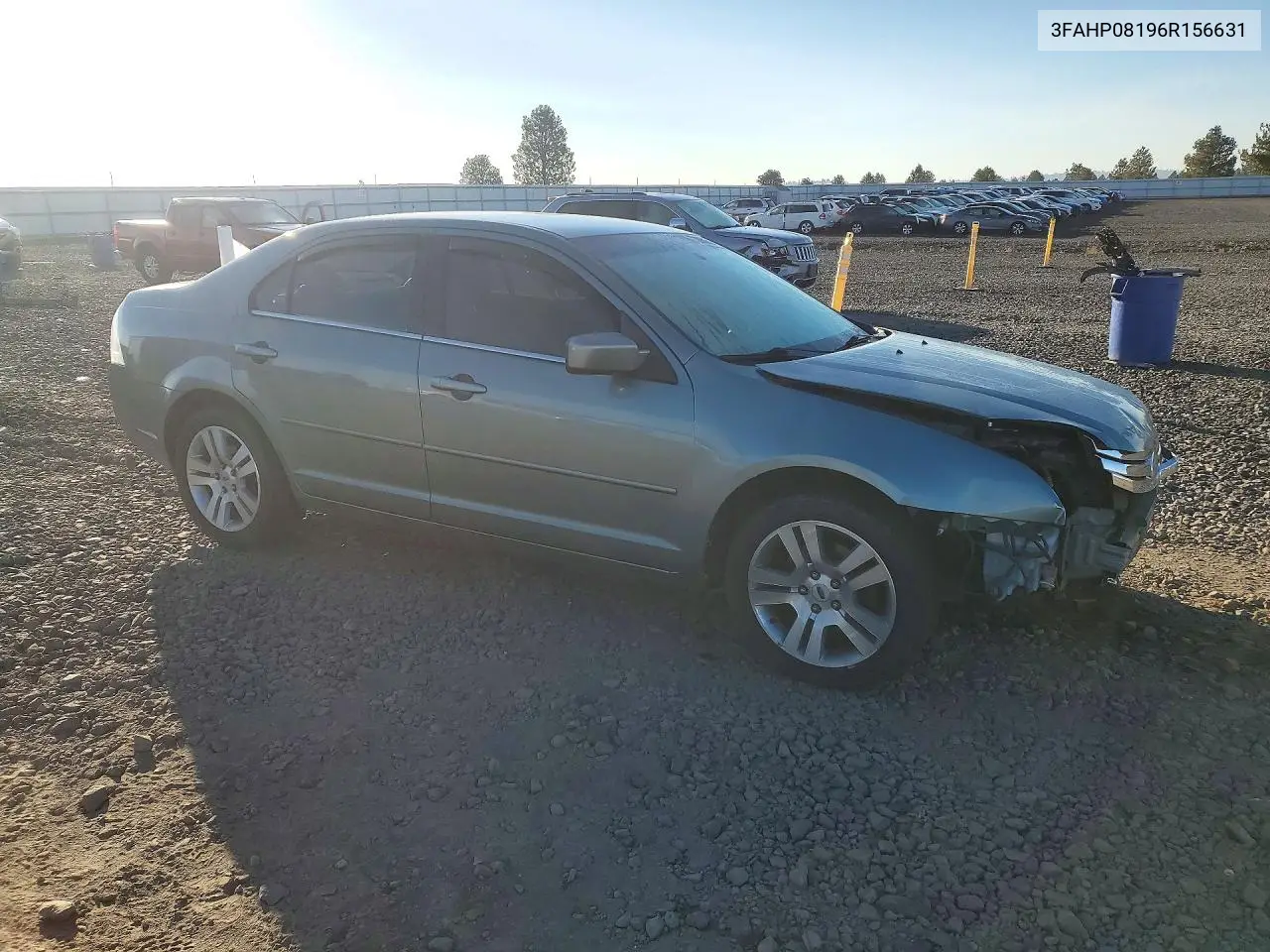 2006 FORD FUSION VIN 3FAHP08196R156631 — фото 4
