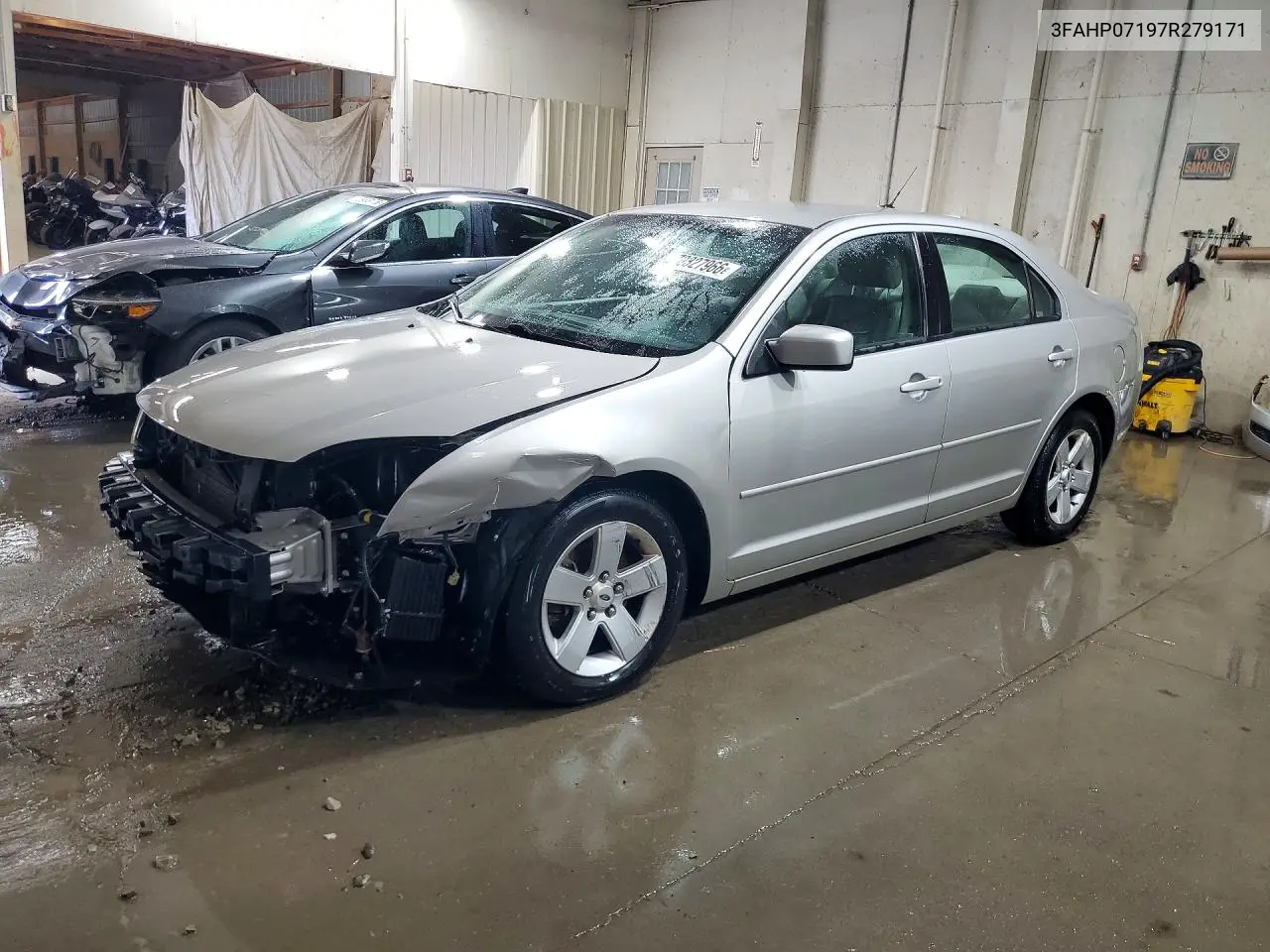 FORD FUSION 2007, VIN 3FAHP07197R279171