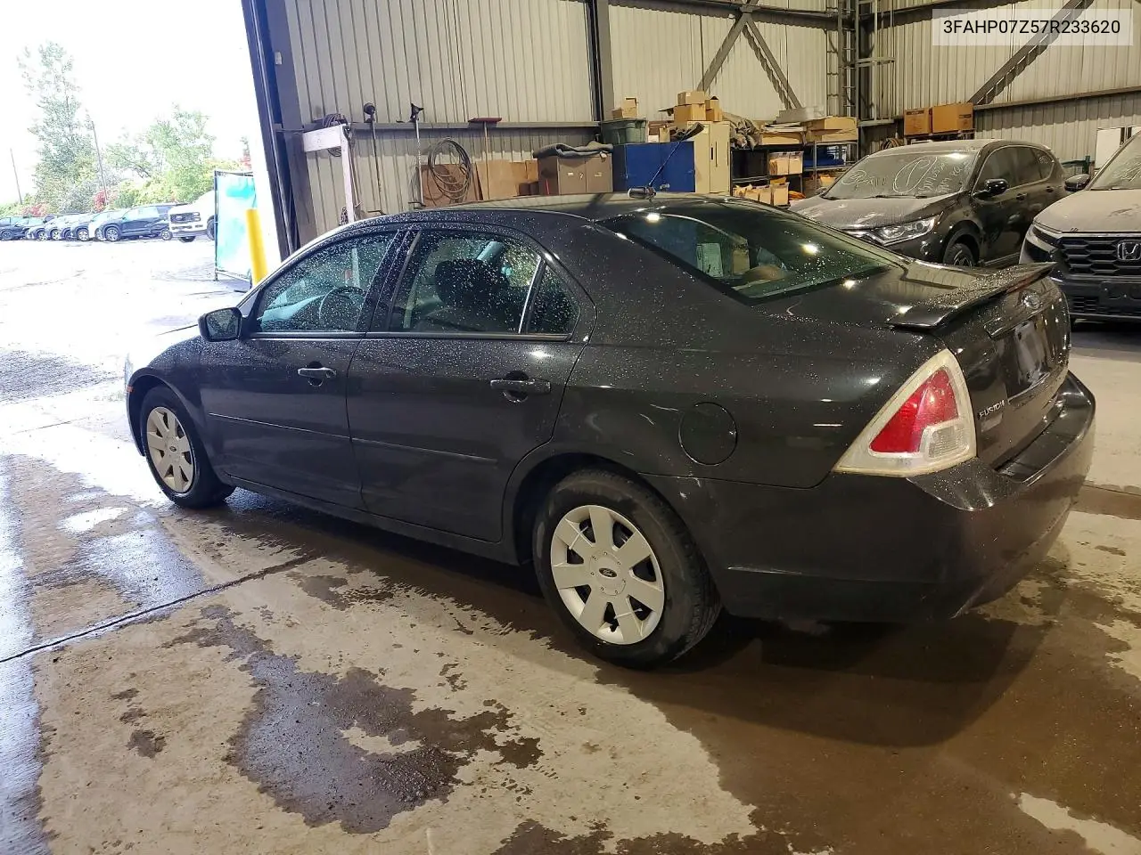2007 FORD FUSION VIN 3FAHP07Z57R233620 — фото 2